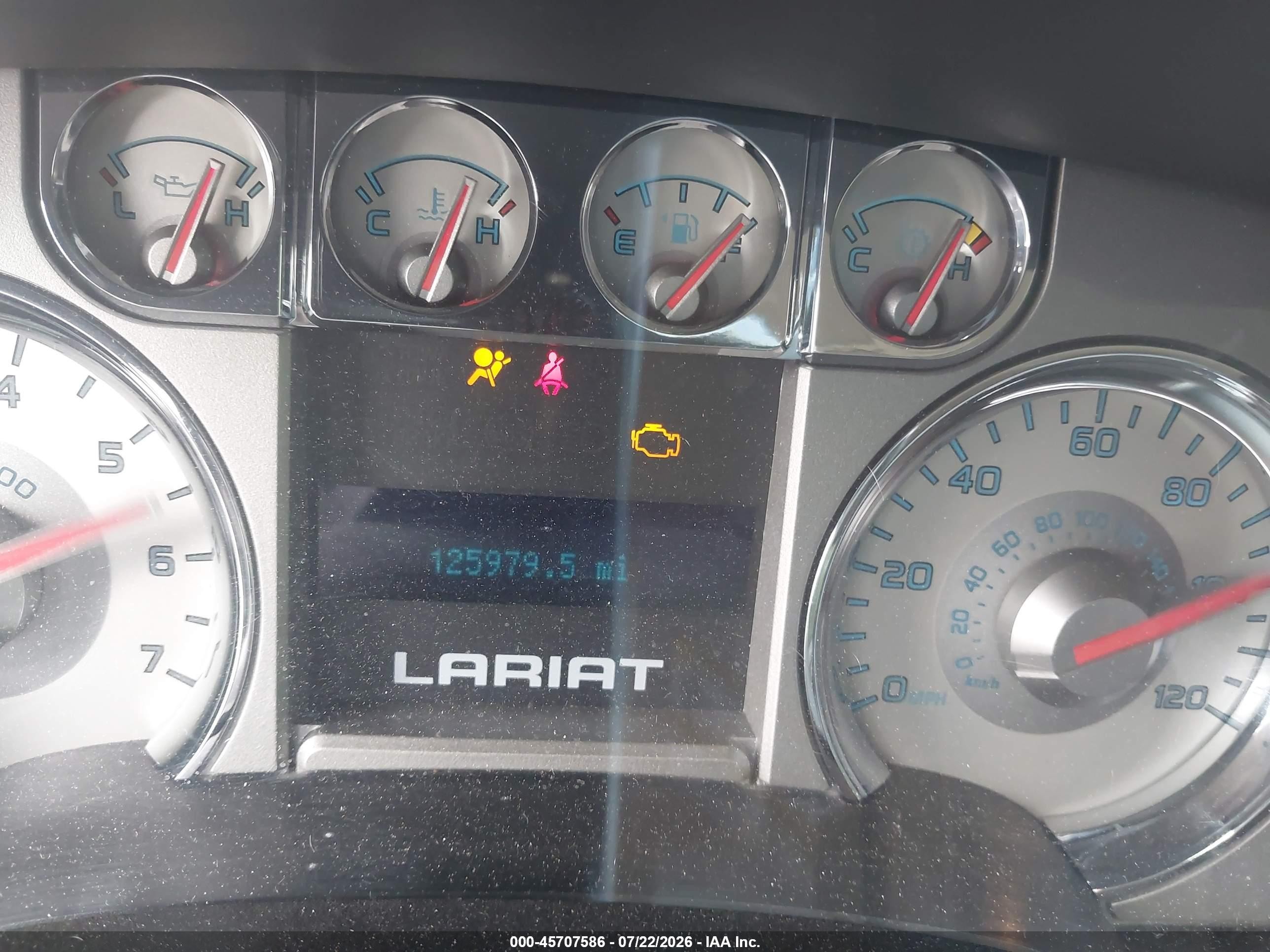 2010 Ford F-150 Fx4/harley-davidson/king Ranch/lariat/platinum/xl/xlt Black vin: 1FTFW1EVXAFC87820