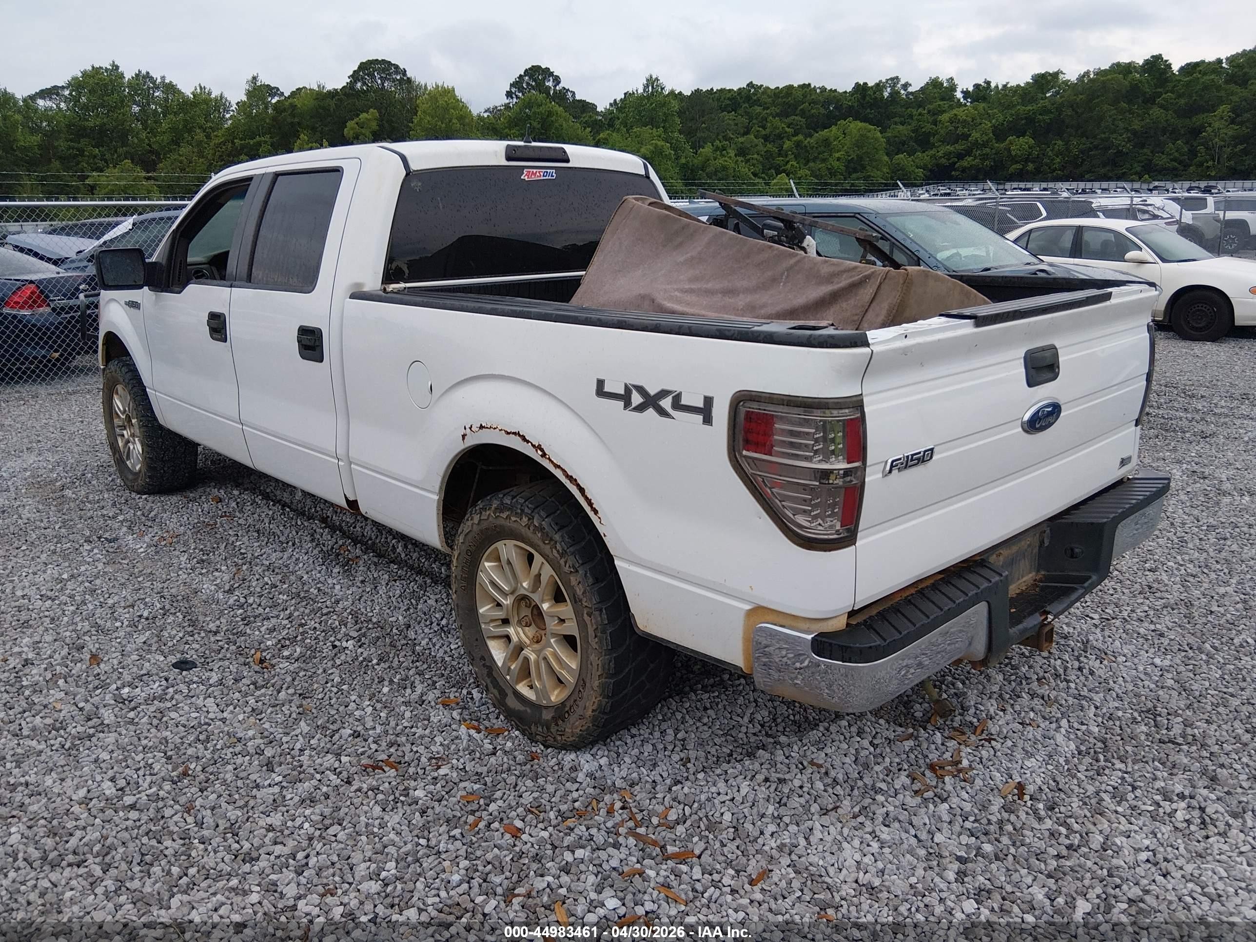 2010 Ford F-150 Fx4/harley-davidson/king Ranch/lariat/platinum/xl/xlt White vin: 1FTFW1EVXAFD04664