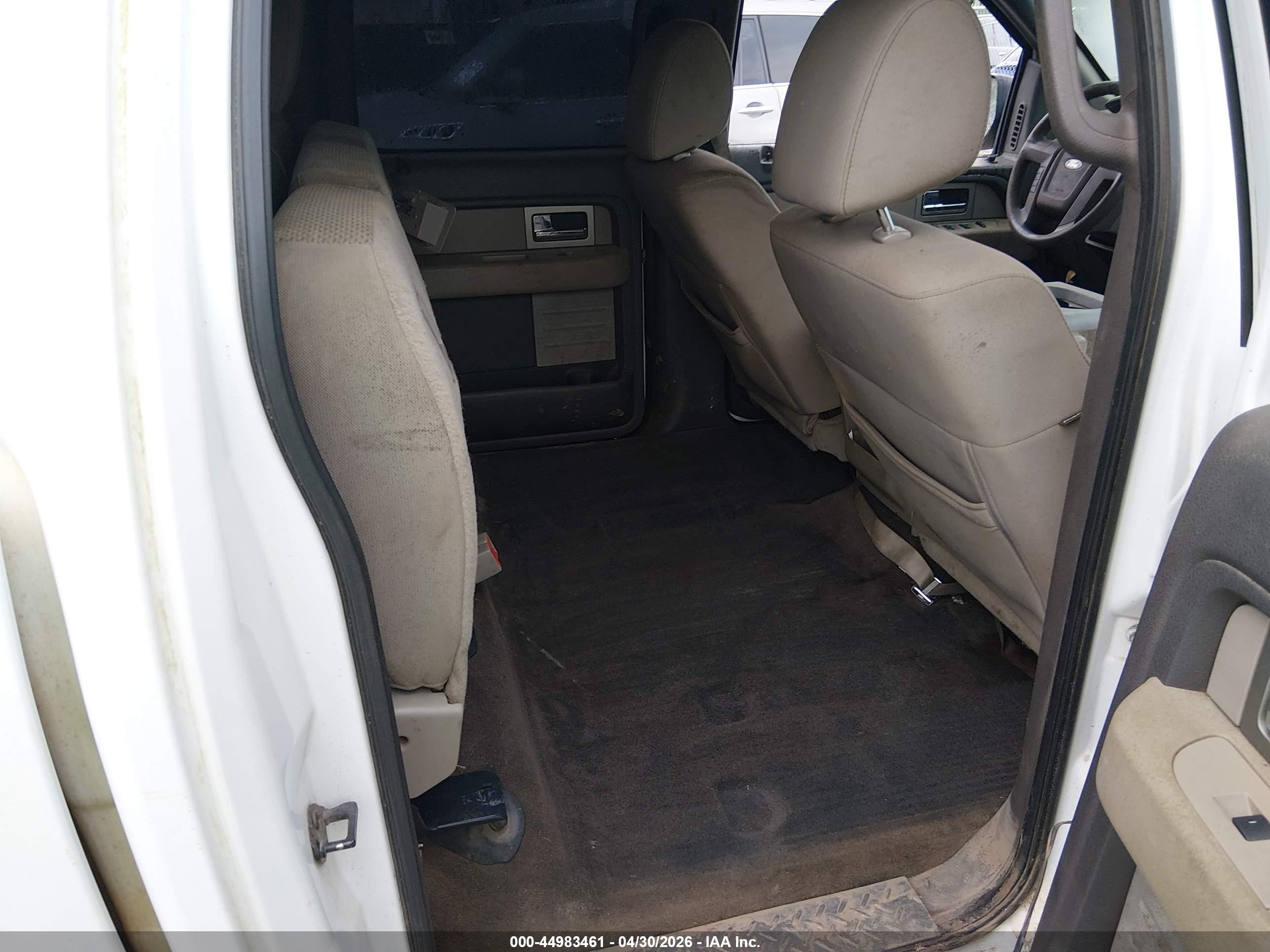 2010 Ford F-150 Fx4/harley-davidson/king Ranch/lariat/platinum/xl/xlt White vin: 1FTFW1EVXAFD04664