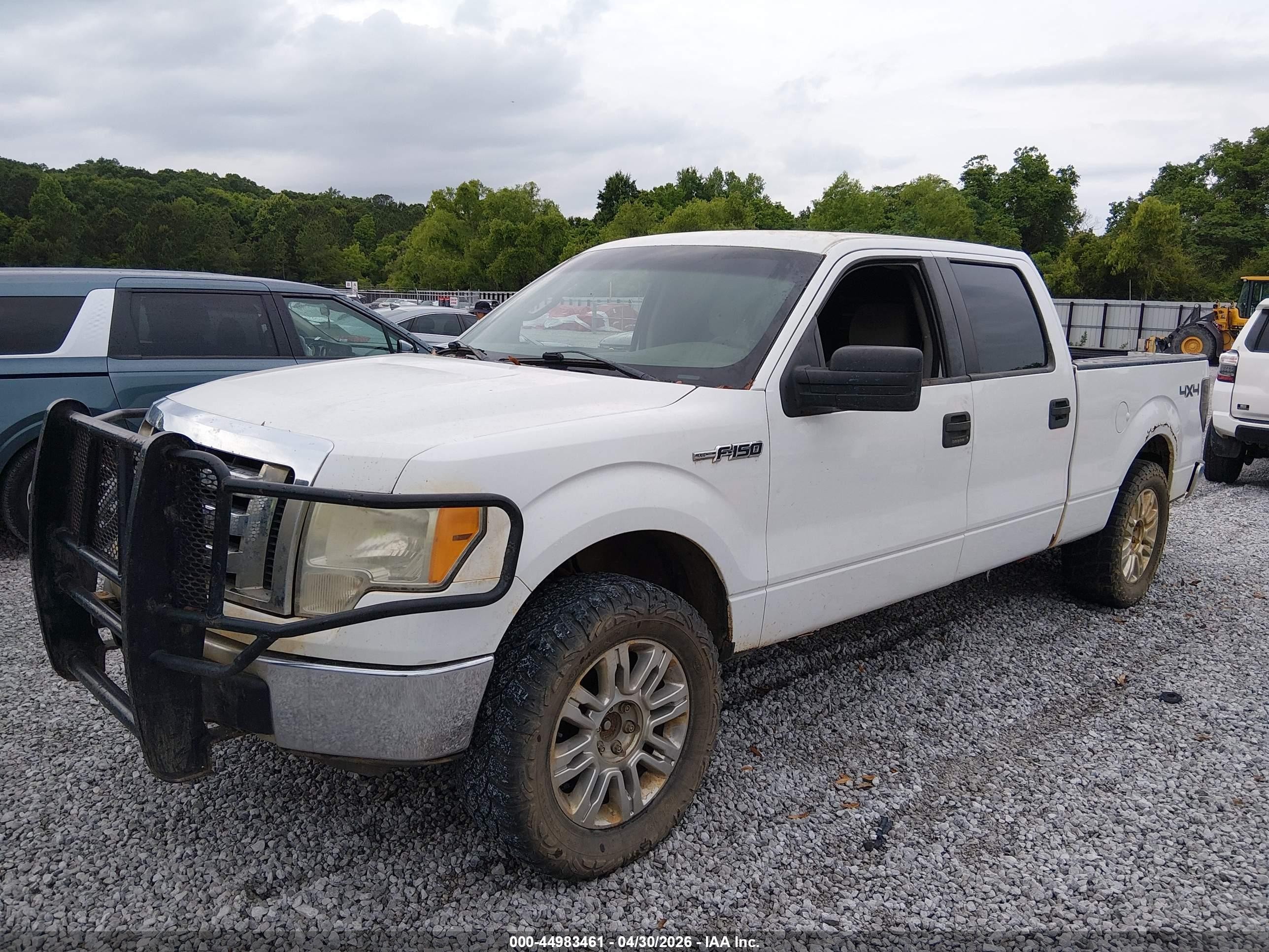 2010 Ford F-150 Fx4/harley-davidson/king Ranch/lariat/platinum/xl/xlt White vin: 1FTFW1EVXAFD04664