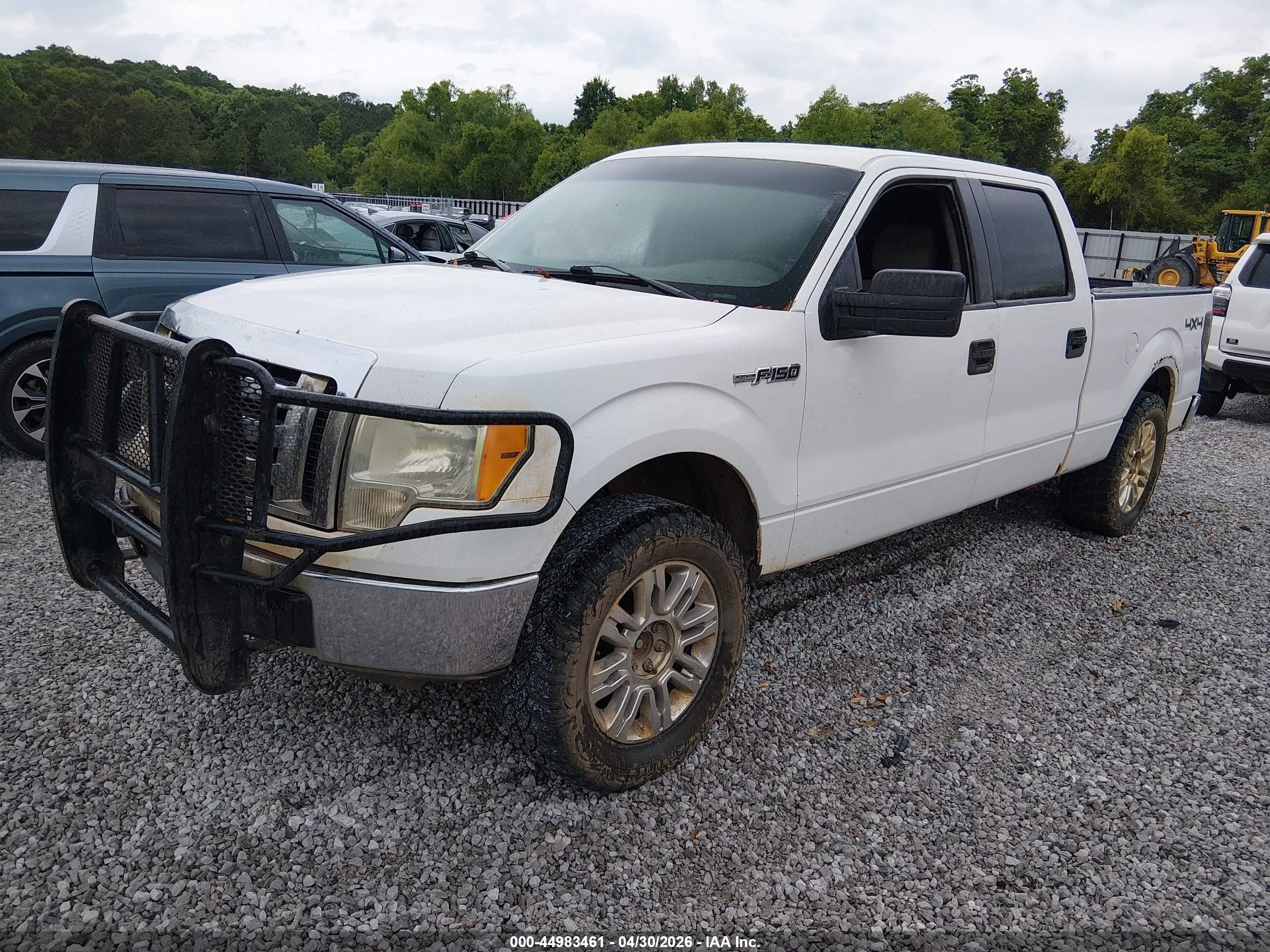 2010 Ford F-150 Fx4/harley-davidson/king Ranch/lariat/platinum/xl/xlt White vin: 1FTFW1EVXAFD04664