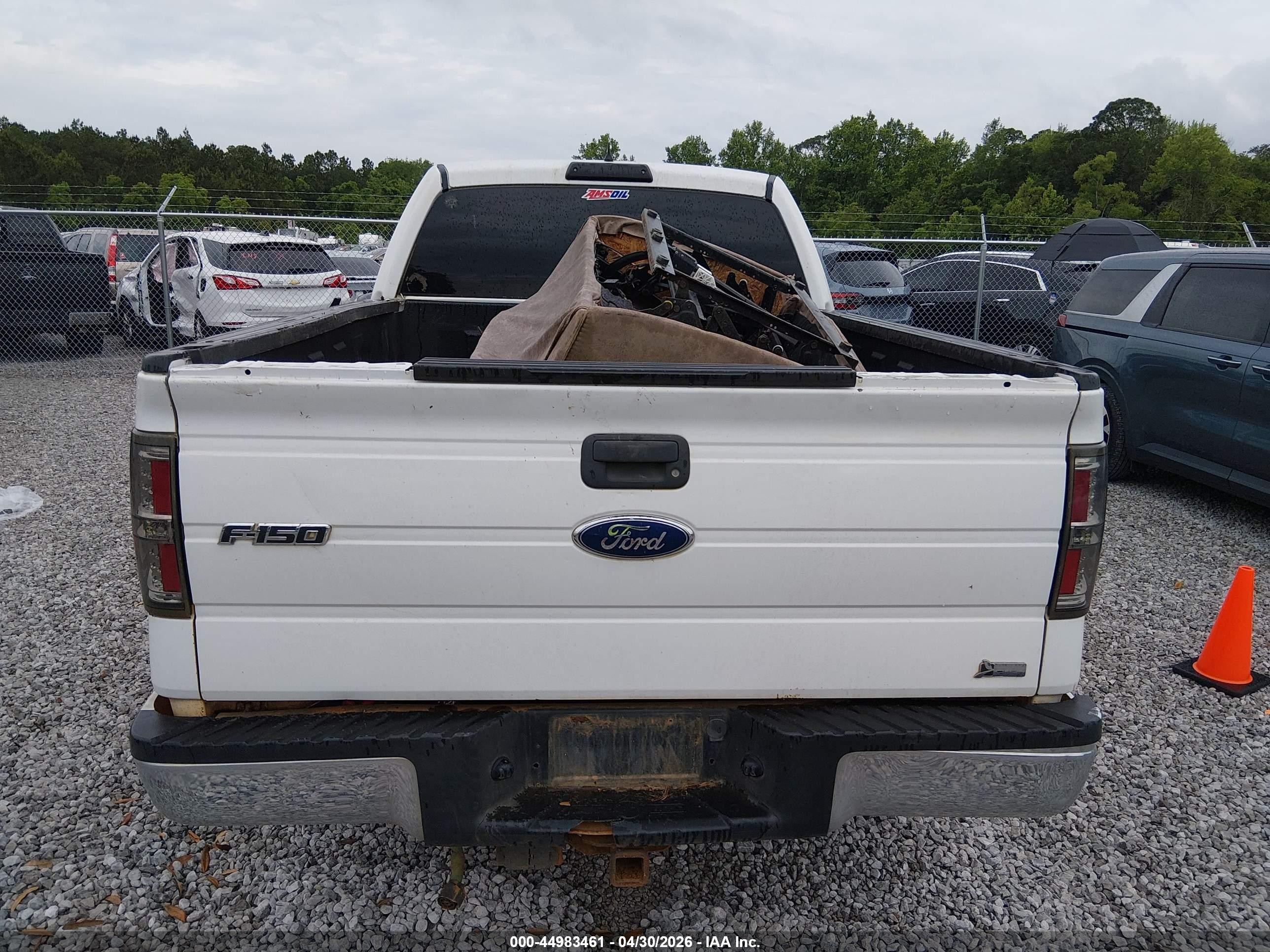 2010 Ford F-150 Fx4/harley-davidson/king Ranch/lariat/platinum/xl/xlt White vin: 1FTFW1EVXAFD04664