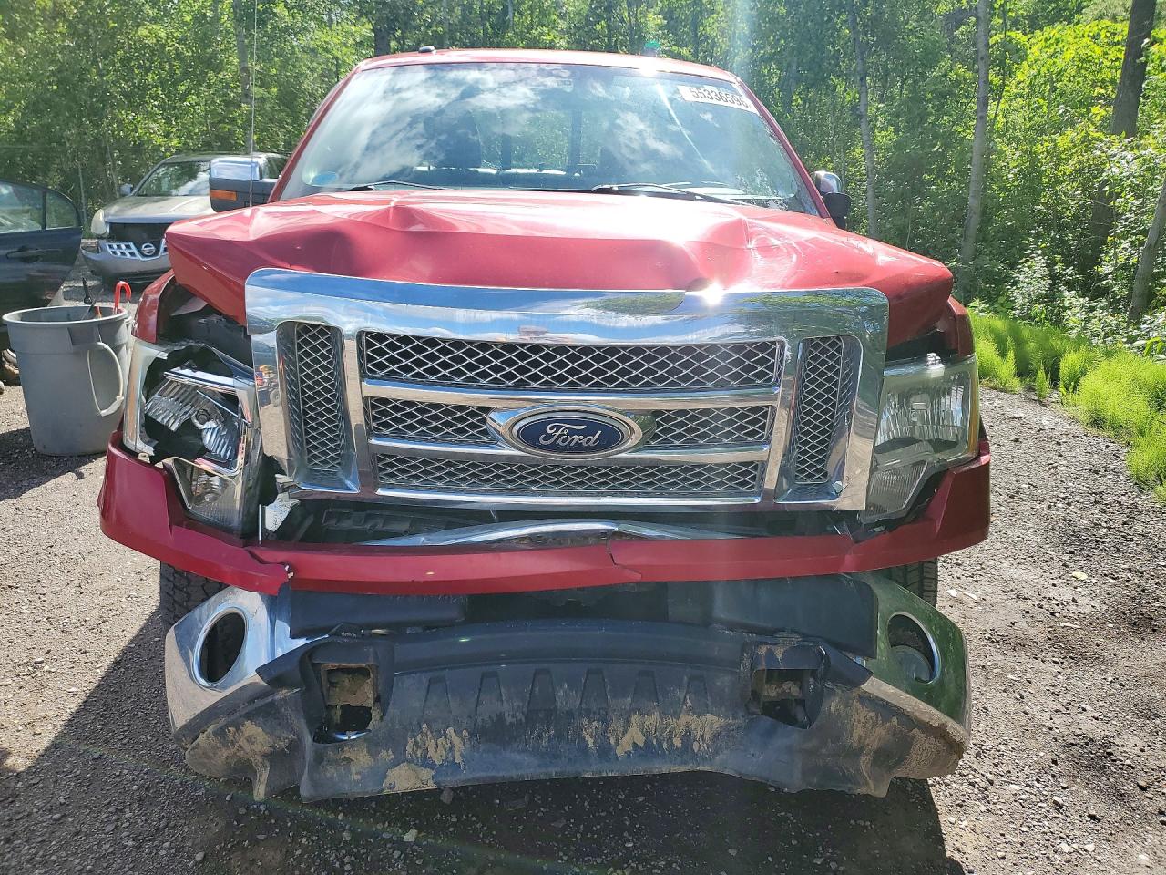 2010 Ford F150 Supercrew Red vin: 1FTFW1EVXAFD06205