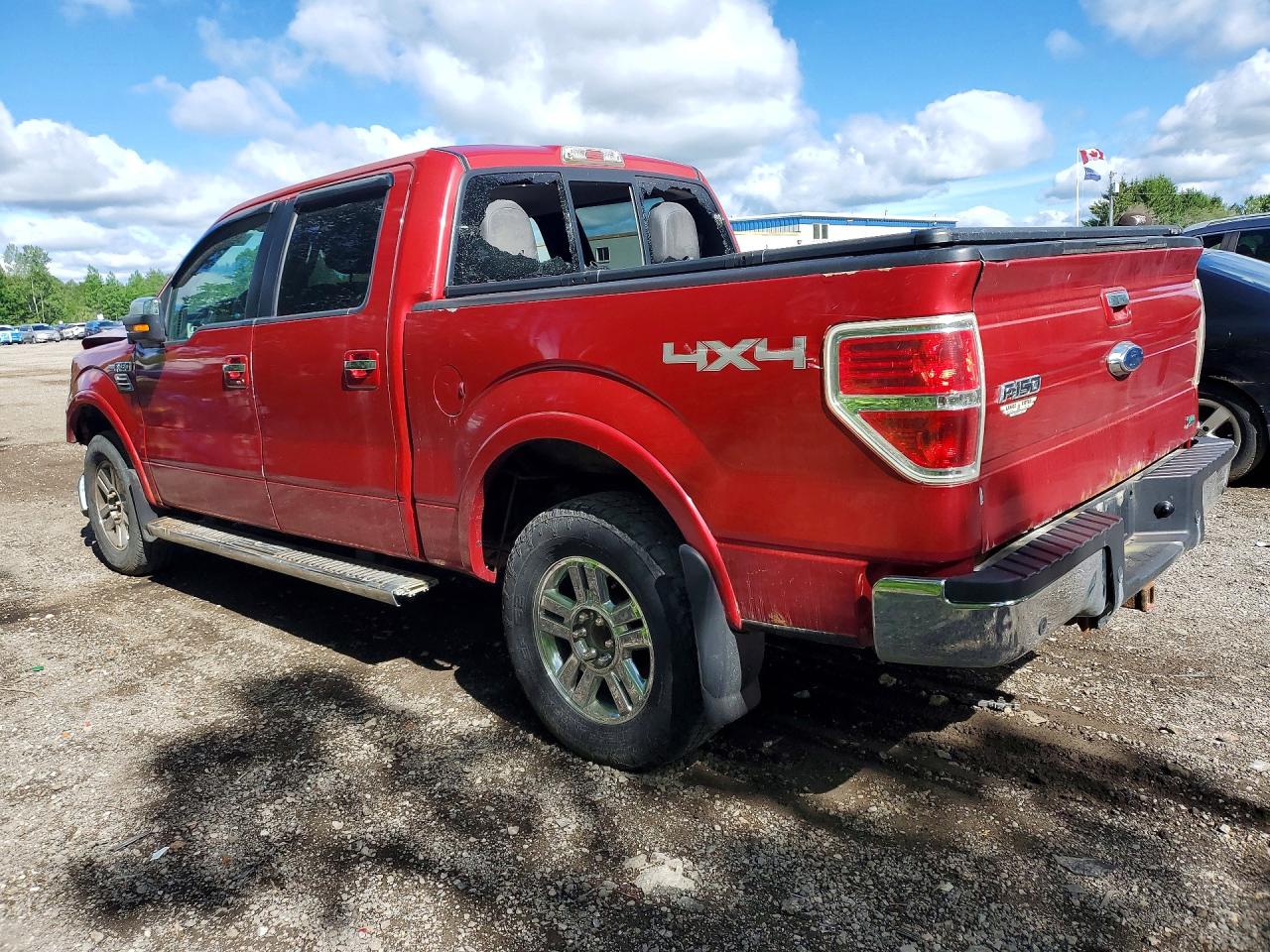 2010 Ford F150 Supercrew Red vin: 1FTFW1EVXAFD06205