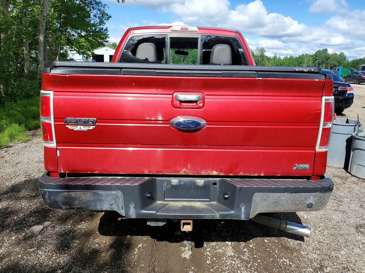 2010 Ford F150 Supercrew Red vin: 1FTFW1EVXAFD06205
