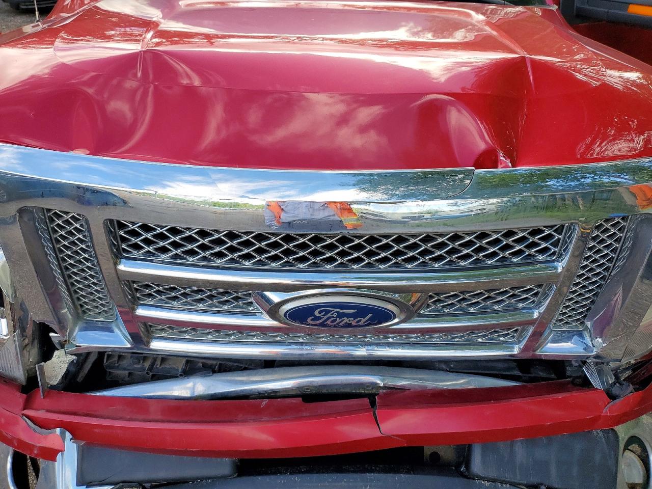 2010 Ford F150 Supercrew Red vin: 1FTFW1EVXAFD06205