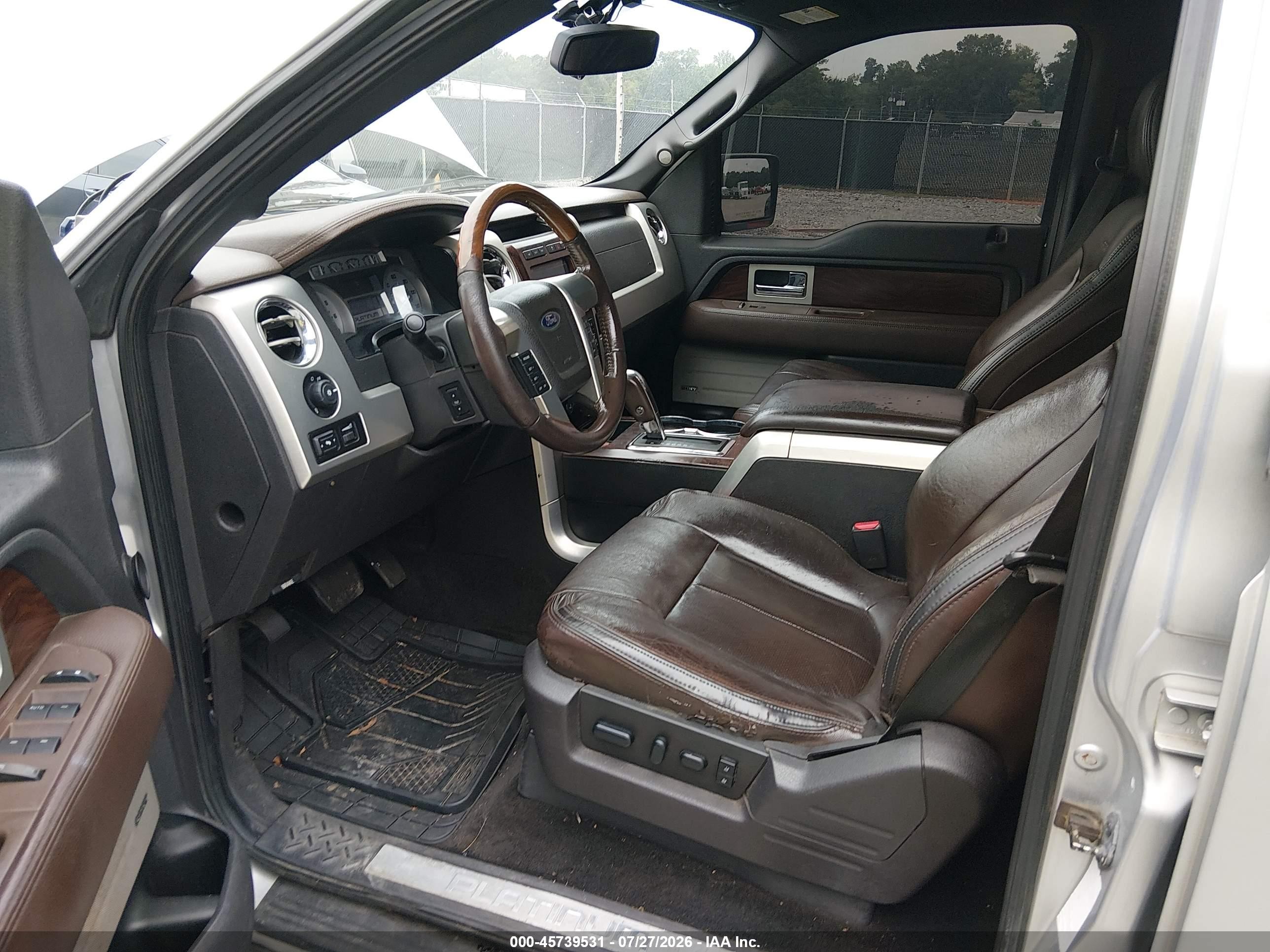 2010 Ford F-150 Fx4/harley-davidson/king Ranch/lariat/platinum/xl/xlt Silver vin: 1FTFW1EVXAFD14479