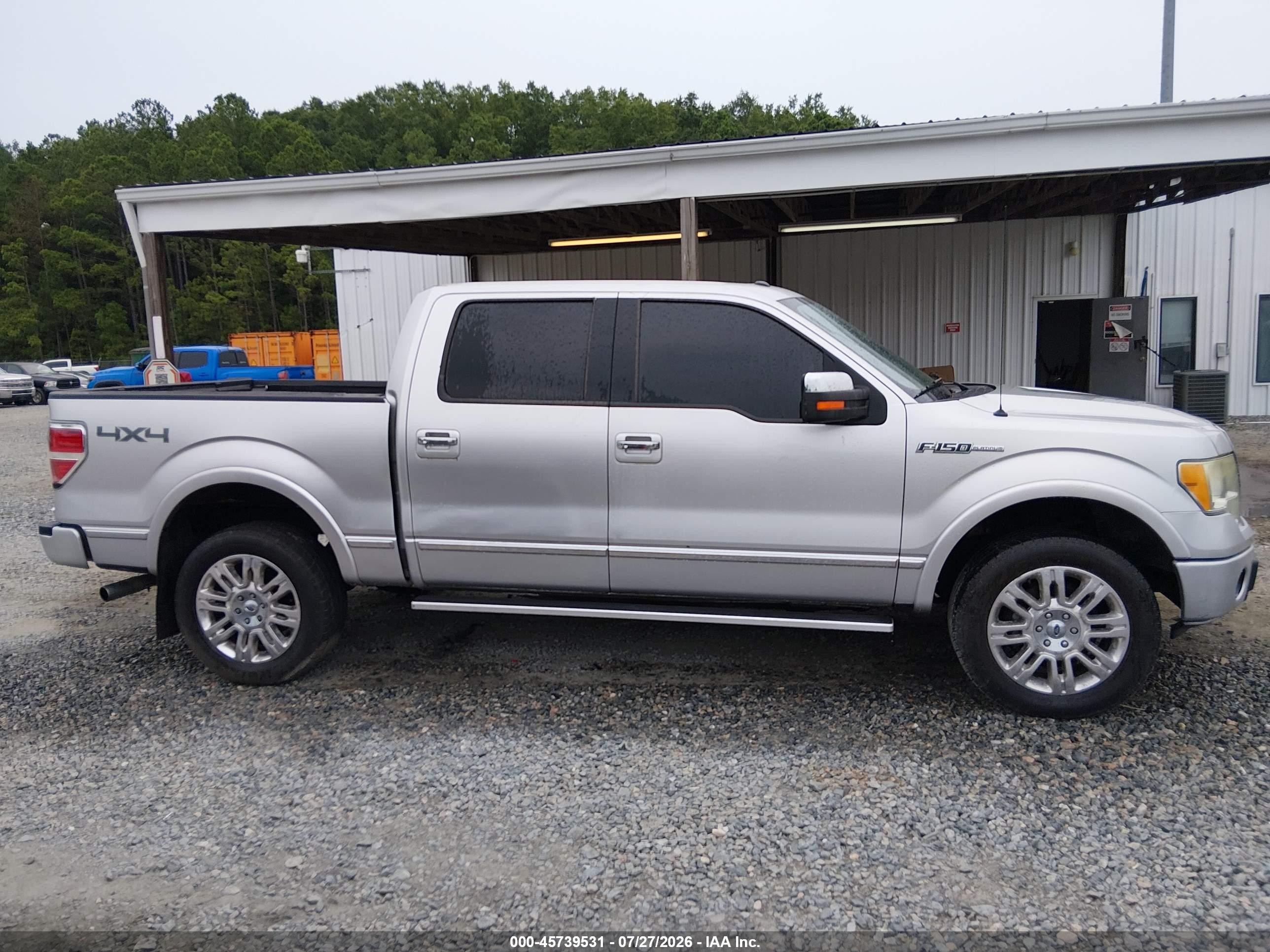 2010 Ford F-150 Fx4/harley-davidson/king Ranch/lariat/platinum/xl/xlt Silver vin: 1FTFW1EVXAFD14479