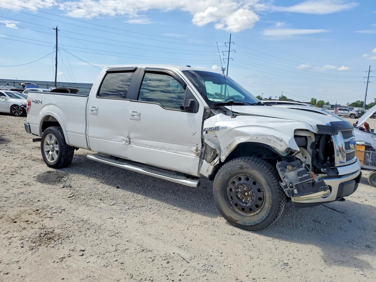 2010 Ford F150 Supercrew White vin: 1FTFW1EVXAFD41195