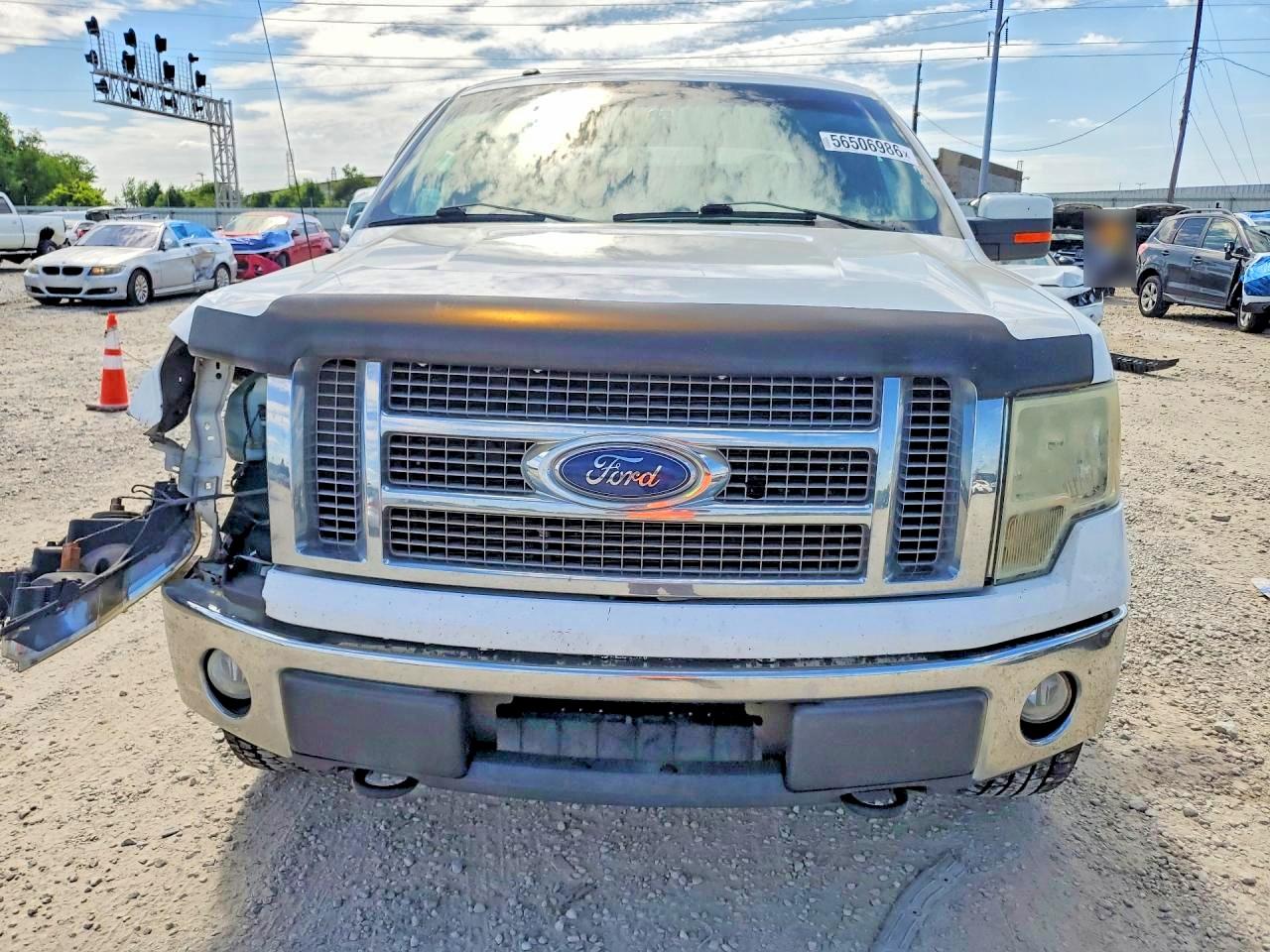 2010 Ford F150 Supercrew White vin: 1FTFW1EVXAFD41195