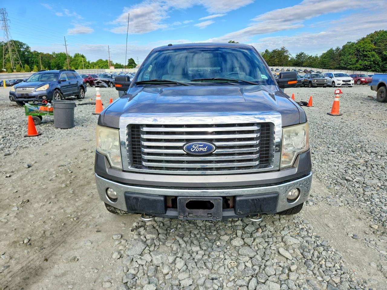 2010 Ford F-150 Gray vin: 1FTFW1EVXAFD61415