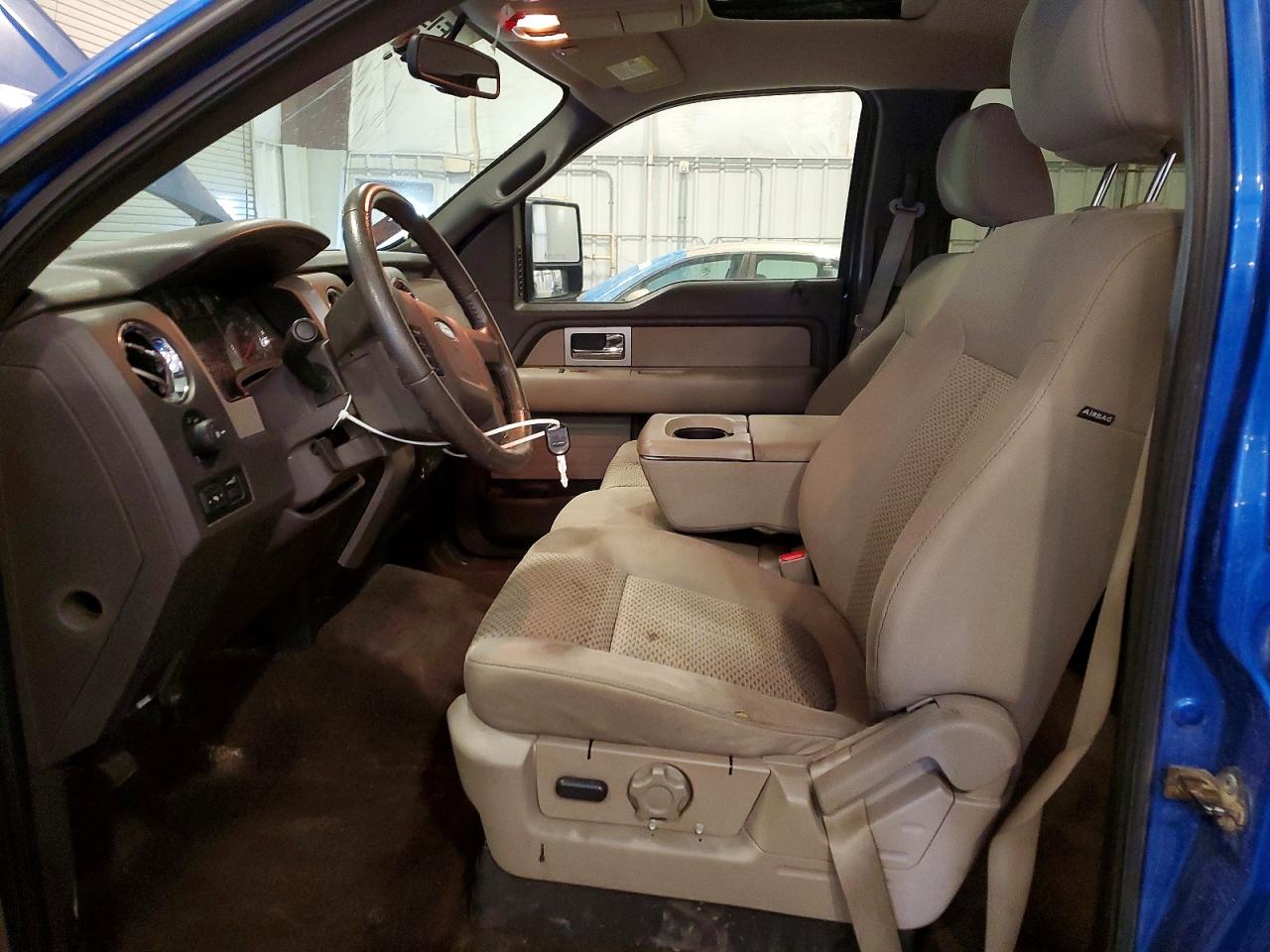 2010 Ford F150 Supercrew Blue vin: 1FTFW1EVXAFD66775