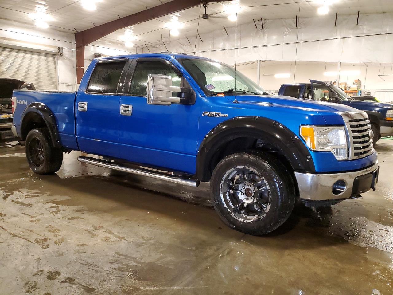 2010 Ford F150 Supercrew Blue vin: 1FTFW1EVXAFD66775
