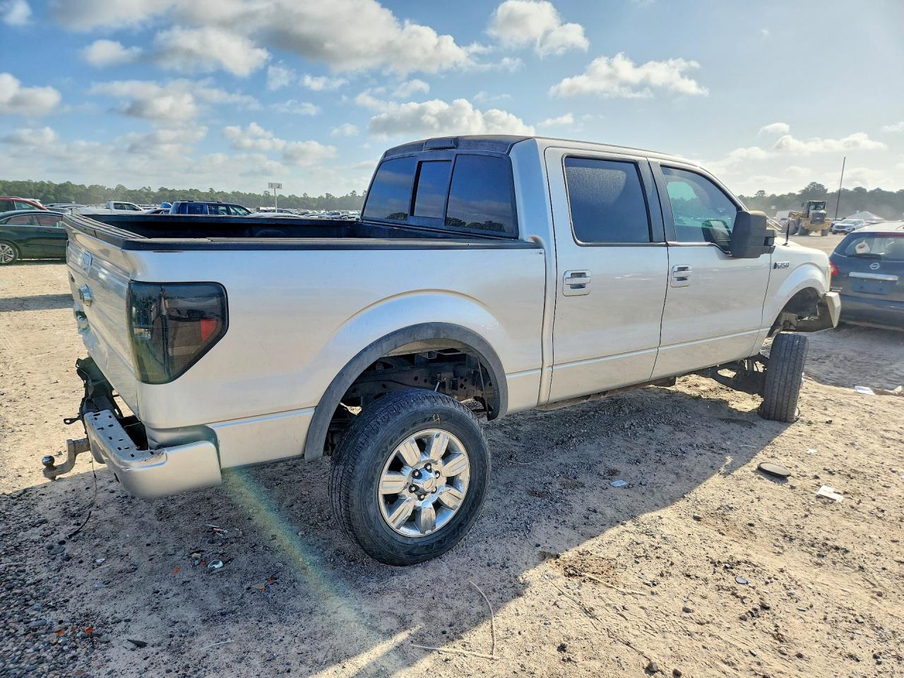 2010 Ford F150 Supercrew Silver vin: 1FTFW1EVXAFD86377