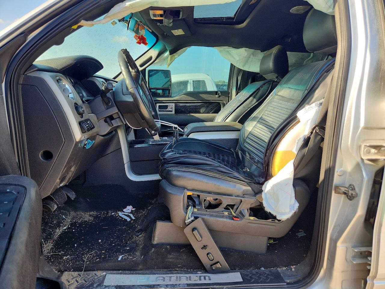 2010 Ford F150 Supercrew Silver vin: 1FTFW1EVXAFD86377