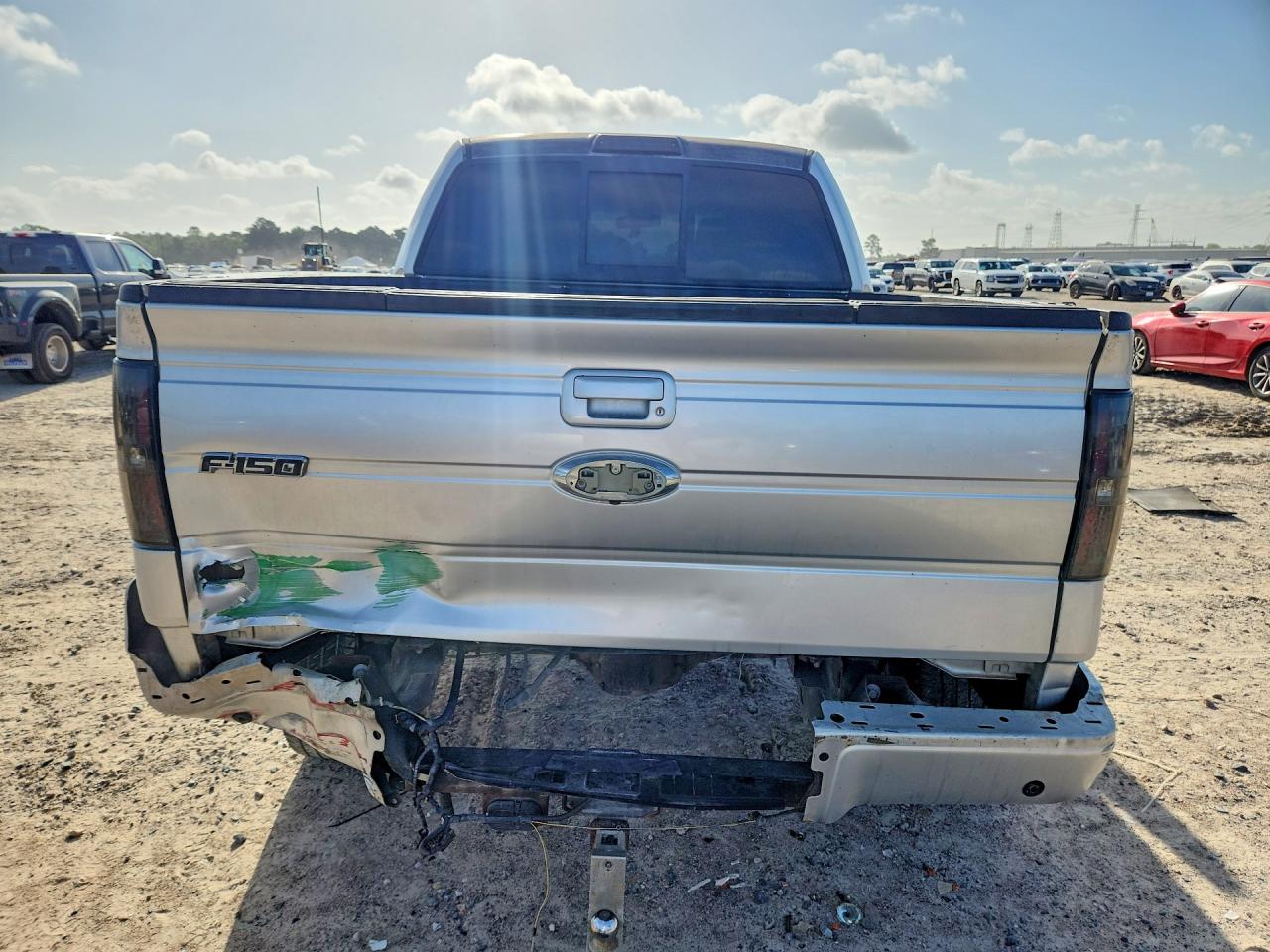 2010 Ford F150 Supercrew Silver vin: 1FTFW1EVXAFD86377
