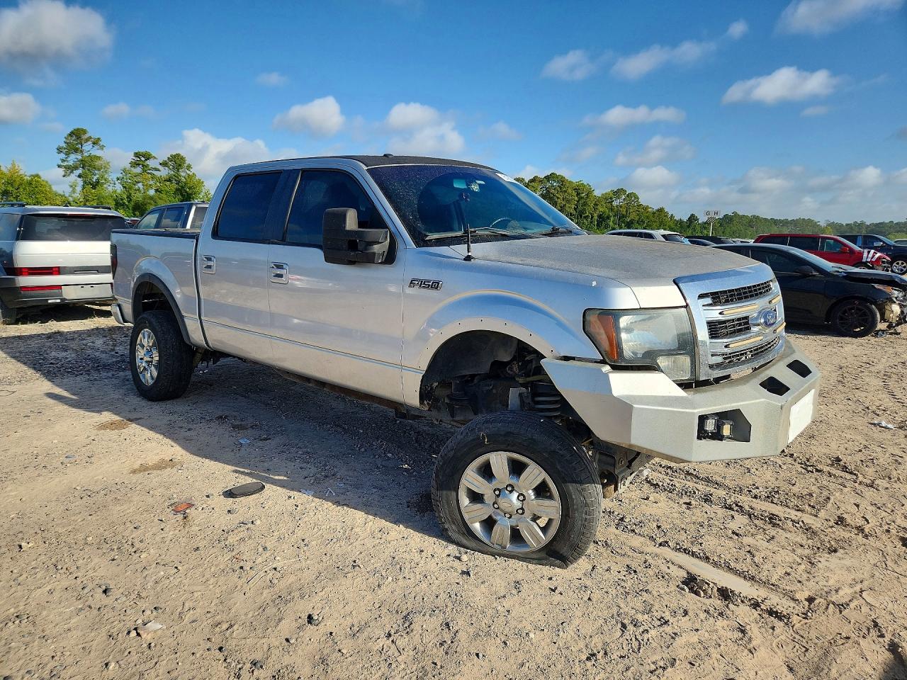 2010 Ford F150 Supercrew Silver vin: 1FTFW1EVXAFD86377