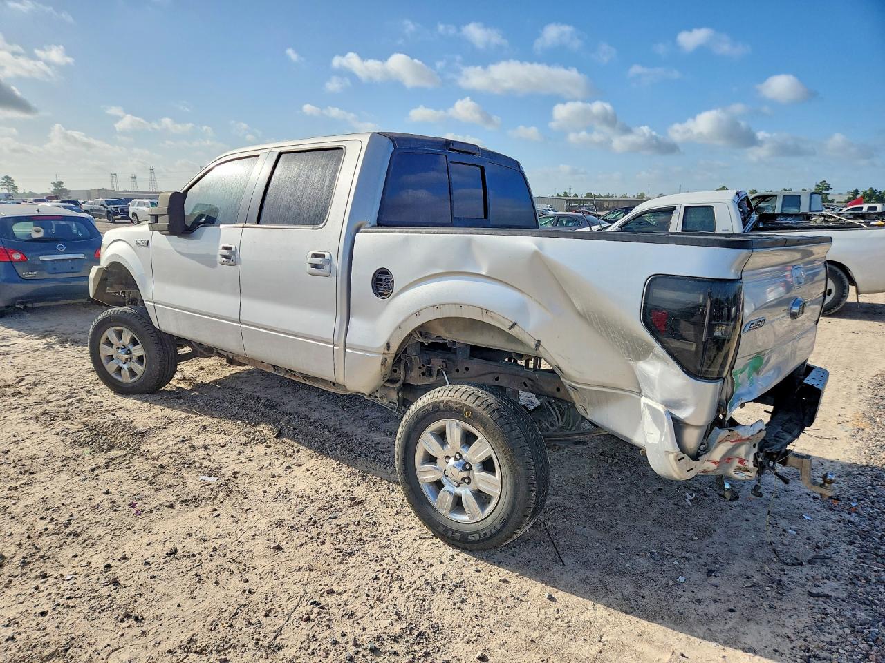 2010 Ford F150 Supercrew Silver vin: 1FTFW1EVXAFD86377