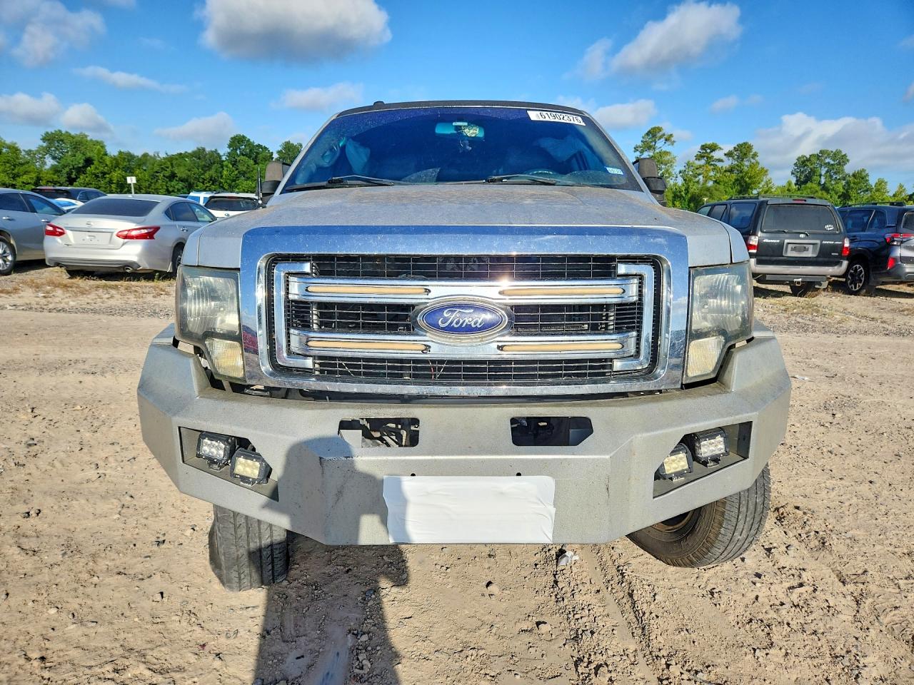 2010 Ford F150 Supercrew Silver vin: 1FTFW1EVXAFD86377