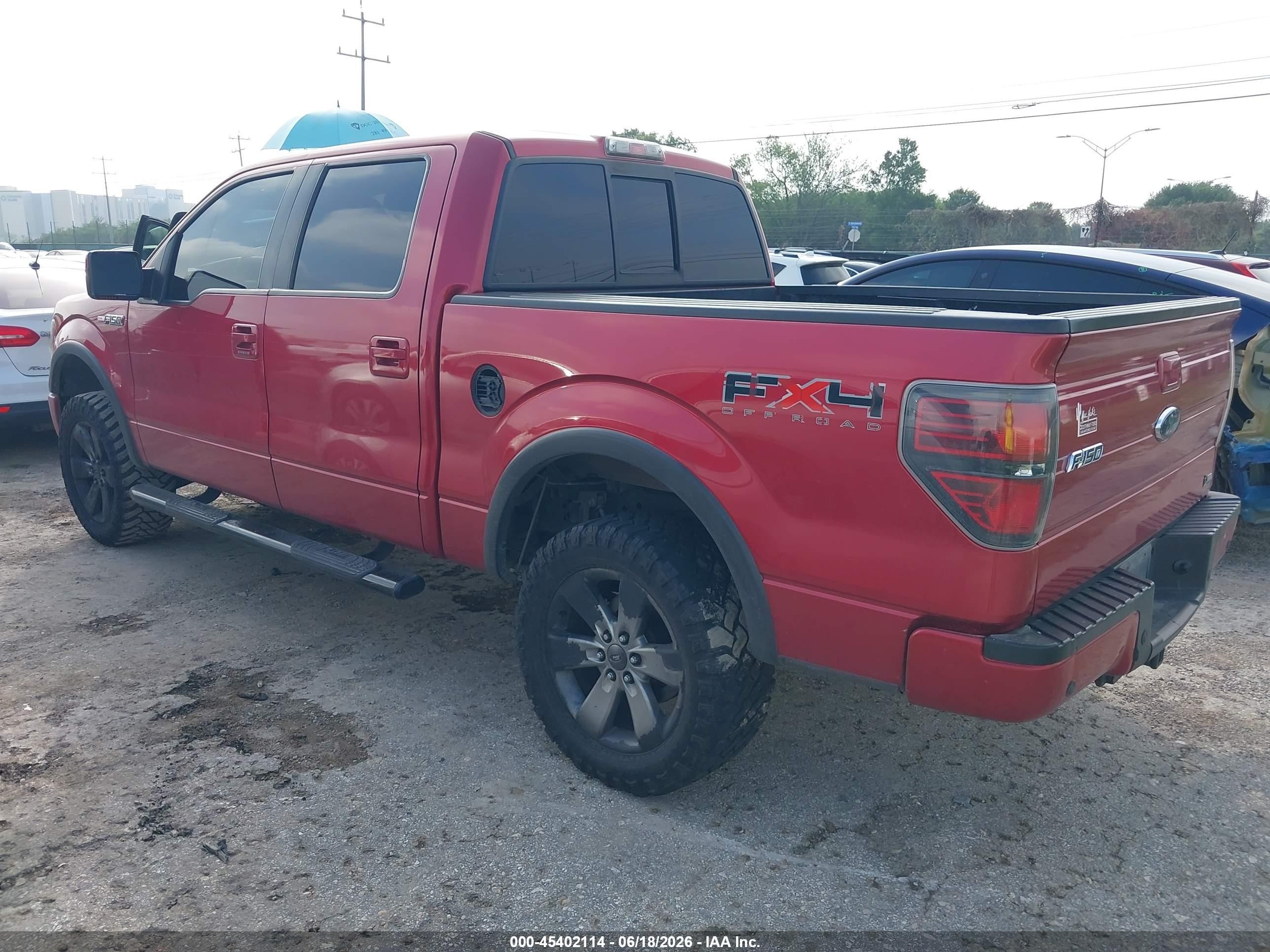 2010 Ford F-150 Fx4/harley-davidson/king Ranch/lariat/platinum/xl/xlt Red vin: 1FTFW1EVXAFD94849
