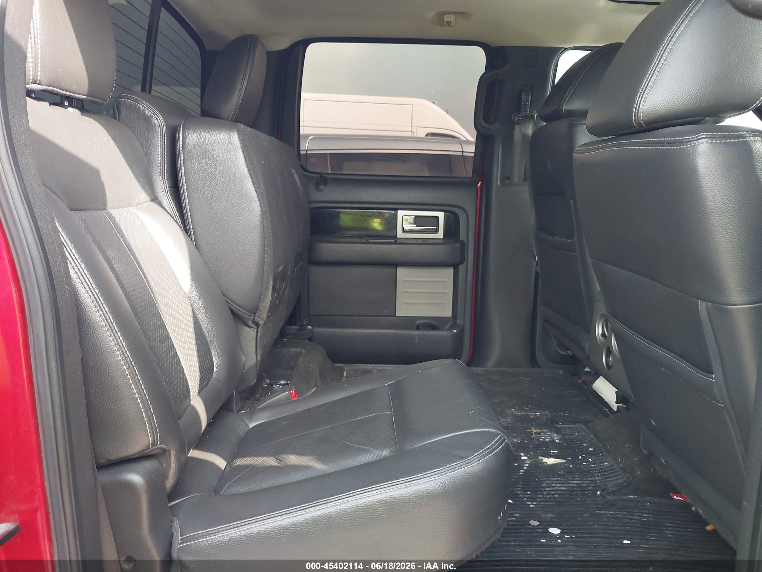 2010 Ford F-150 Fx4/harley-davidson/king Ranch/lariat/platinum/xl/xlt Red vin: 1FTFW1EVXAFD94849