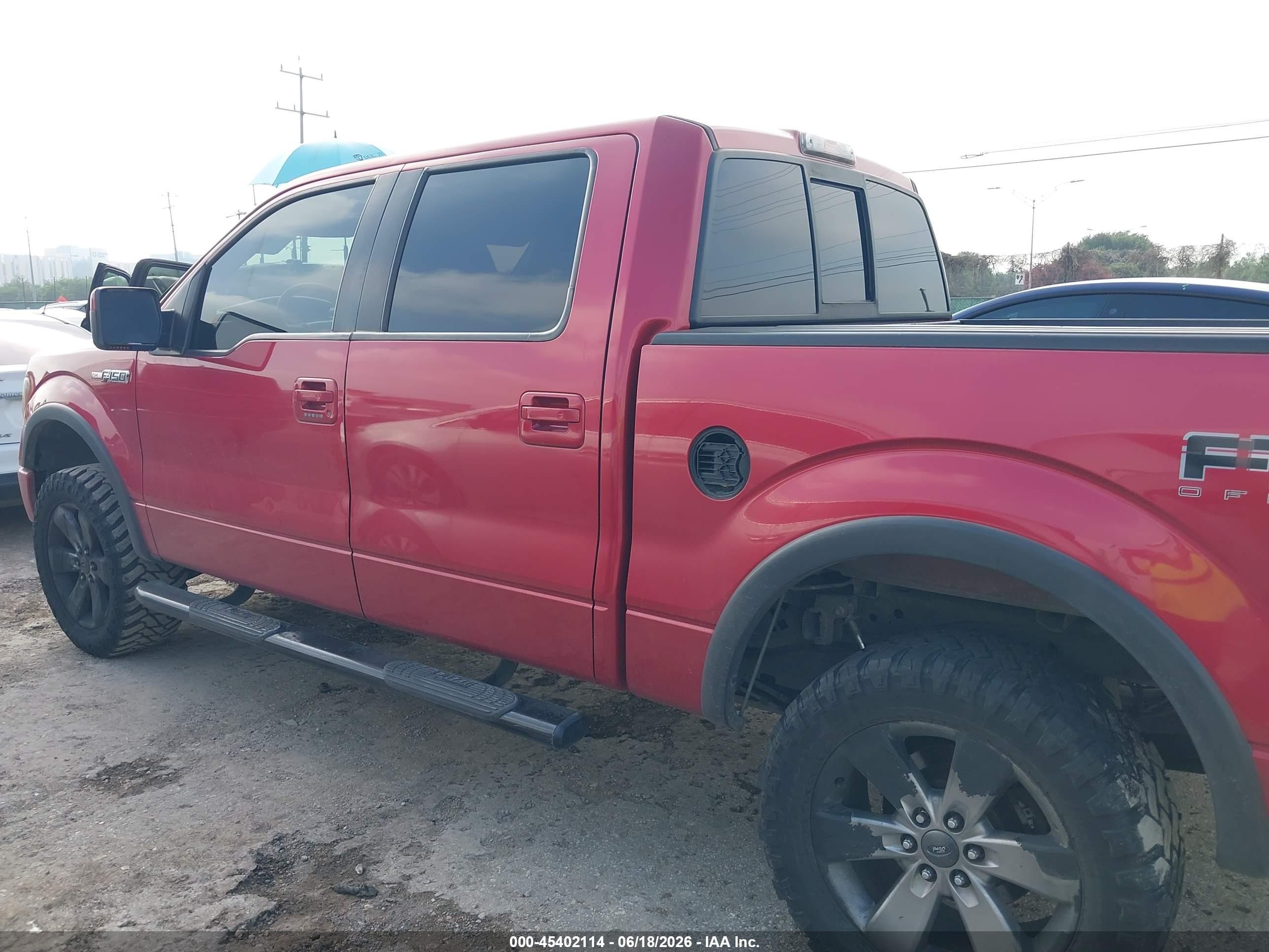 2010 Ford F-150 Fx4/harley-davidson/king Ranch/lariat/platinum/xl/xlt Red vin: 1FTFW1EVXAFD94849