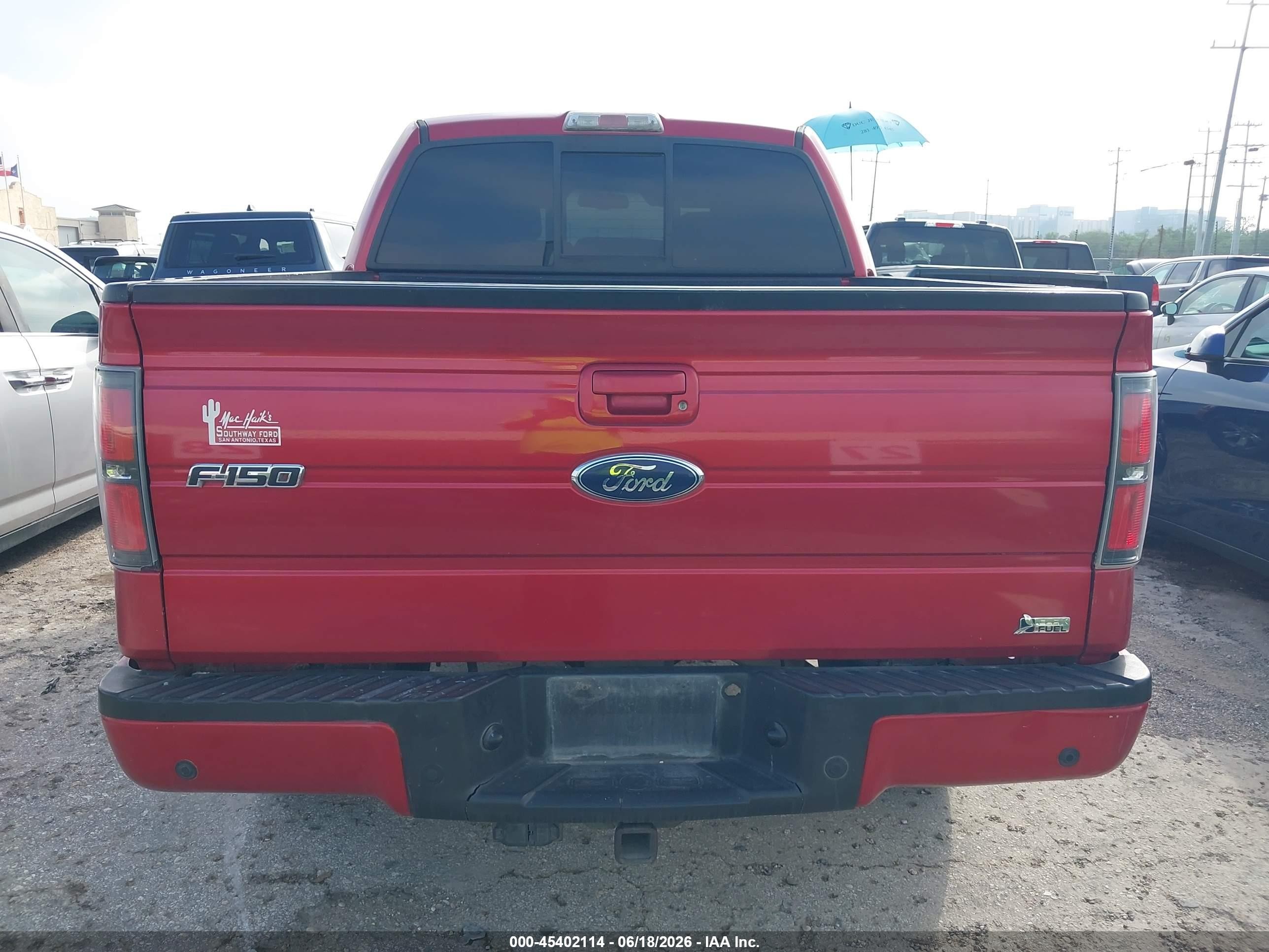 2010 Ford F-150 Fx4/harley-davidson/king Ranch/lariat/platinum/xl/xlt Red vin: 1FTFW1EVXAFD94849