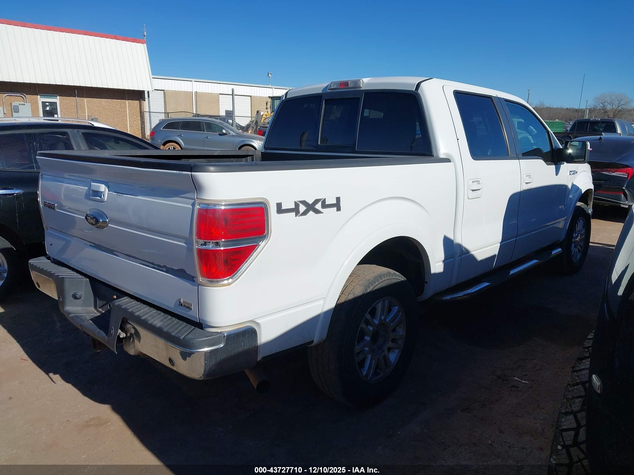 2010 Ford F-150 Fx4/harley-davidson/king Ranch/lariat/platinum/xl/xlt White vin: 1FTFW1EVXAKB46463
