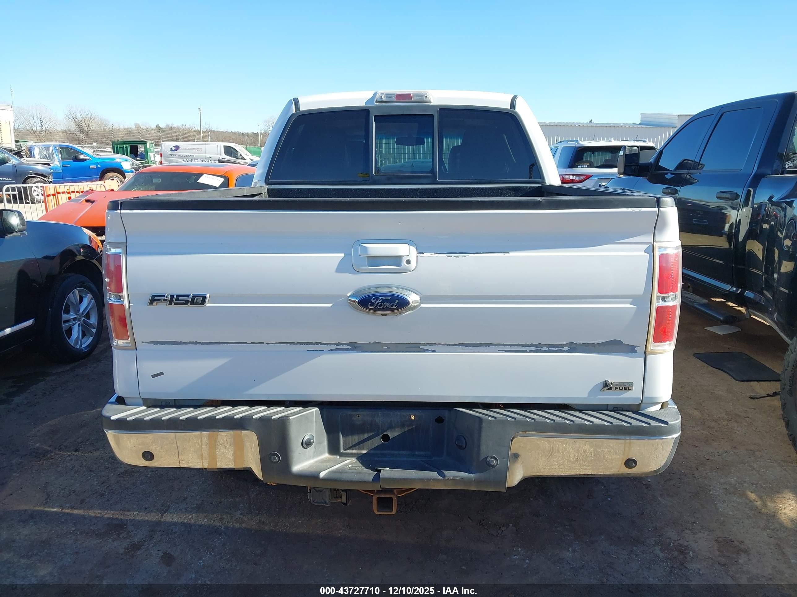 2010 Ford F-150 Fx4/harley-davidson/king Ranch/lariat/platinum/xl/xlt White vin: 1FTFW1EVXAKB46463