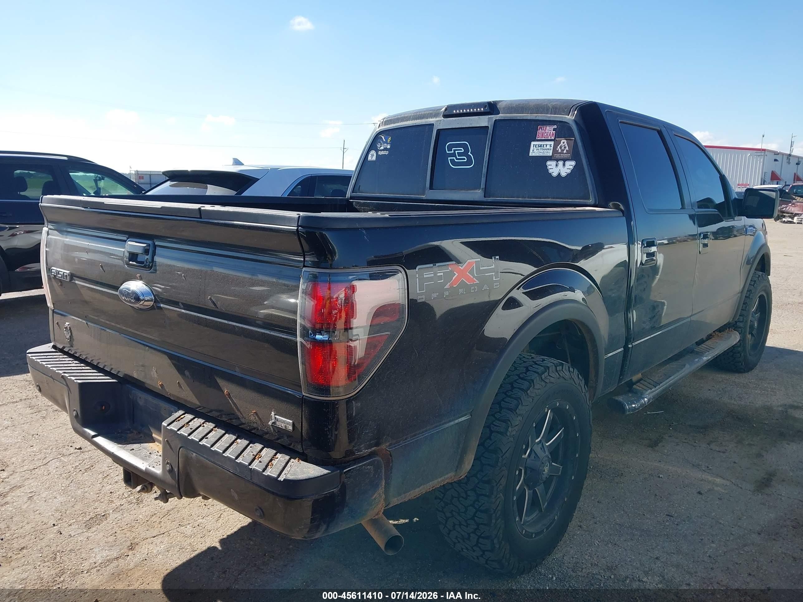 2010 Ford F-150 Fx4/harley-davidson/king Ranch/lariat/platinum/xl/xlt Black vin: 1FTFW1EVXAKE32068