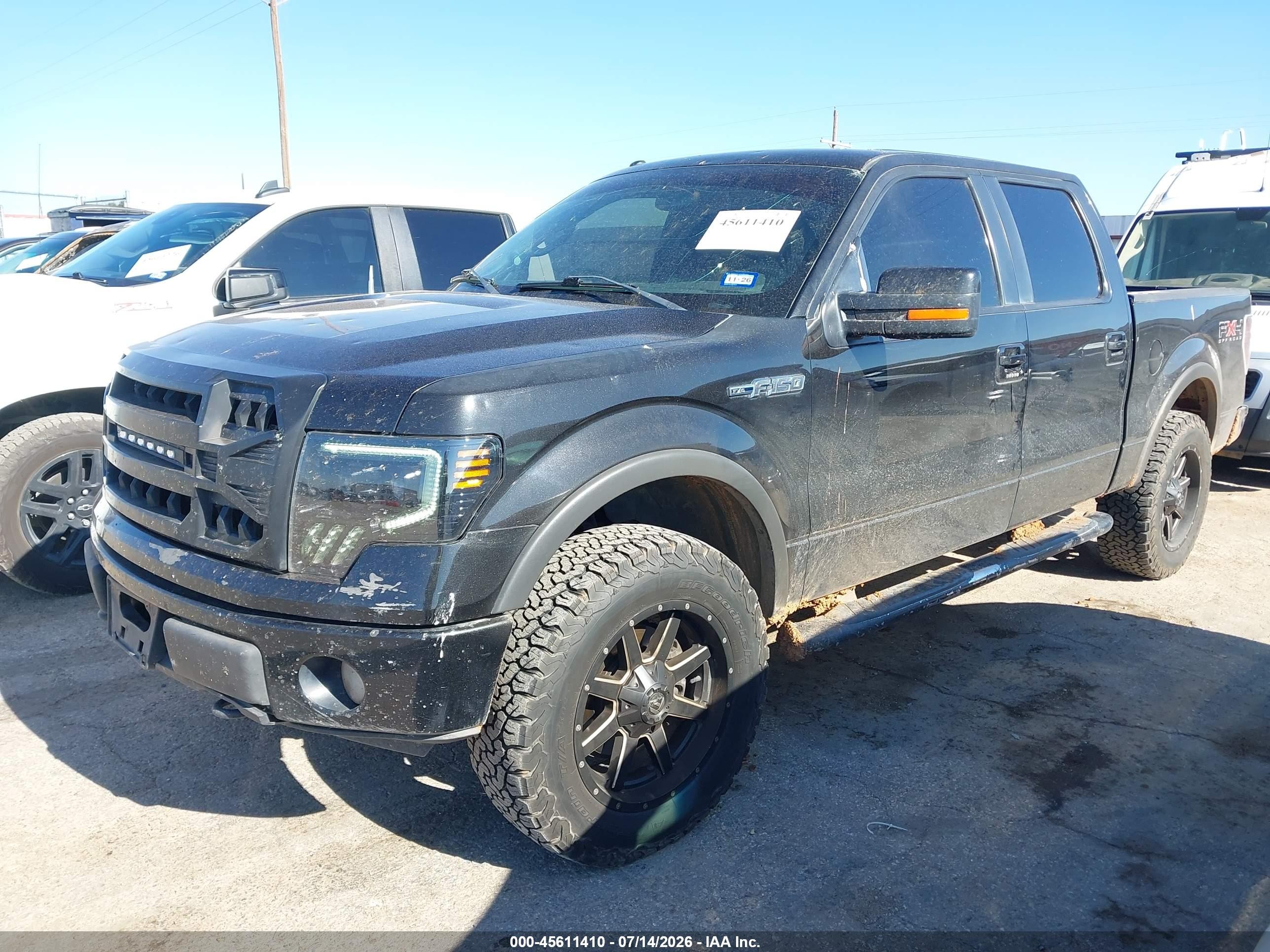 2010 Ford F-150 Fx4/harley-davidson/king Ranch/lariat/platinum/xl/xlt Black vin: 1FTFW1EVXAKE32068
