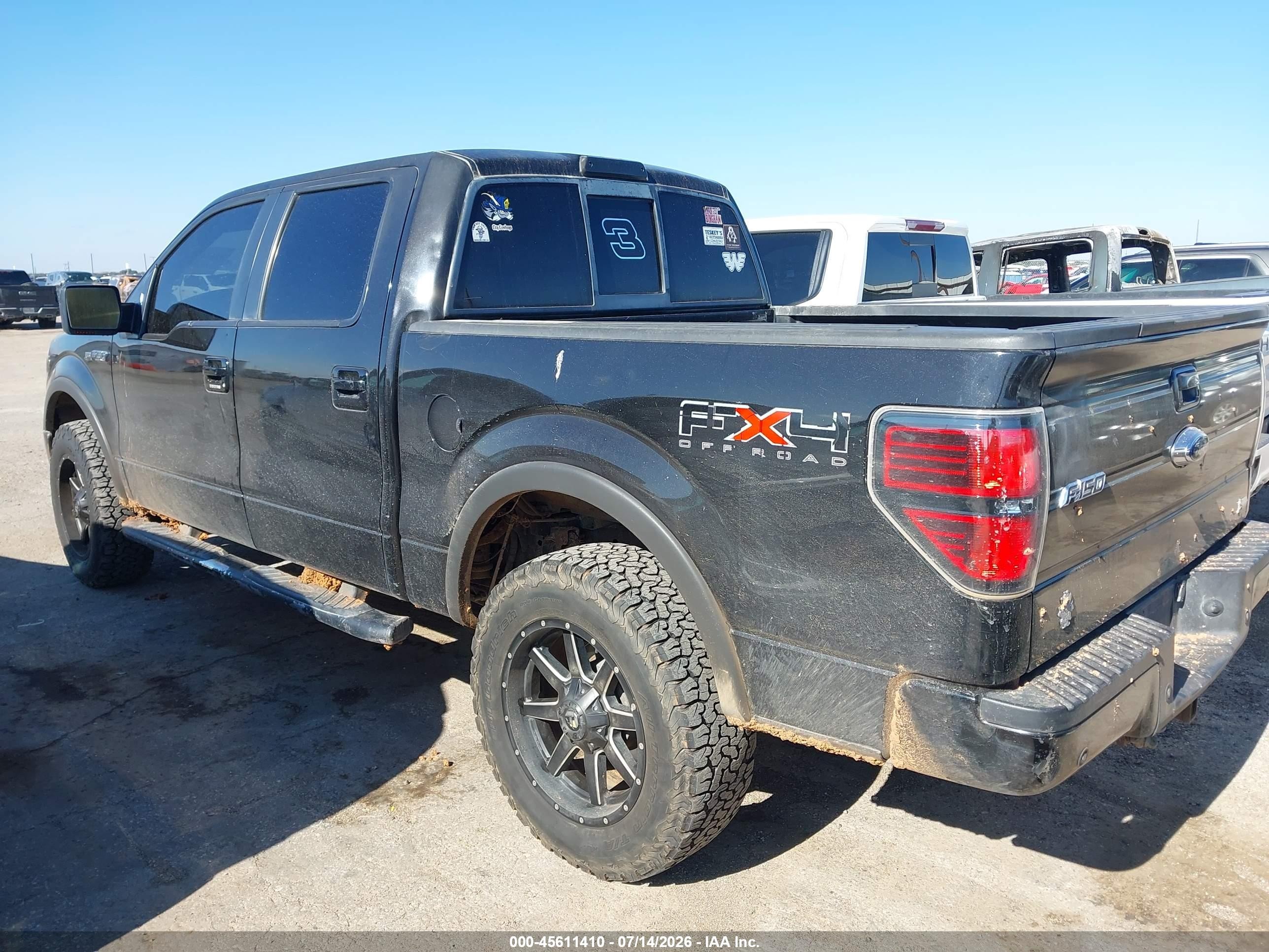 2010 Ford F-150 Fx4/harley-davidson/king Ranch/lariat/platinum/xl/xlt Black vin: 1FTFW1EVXAKE32068