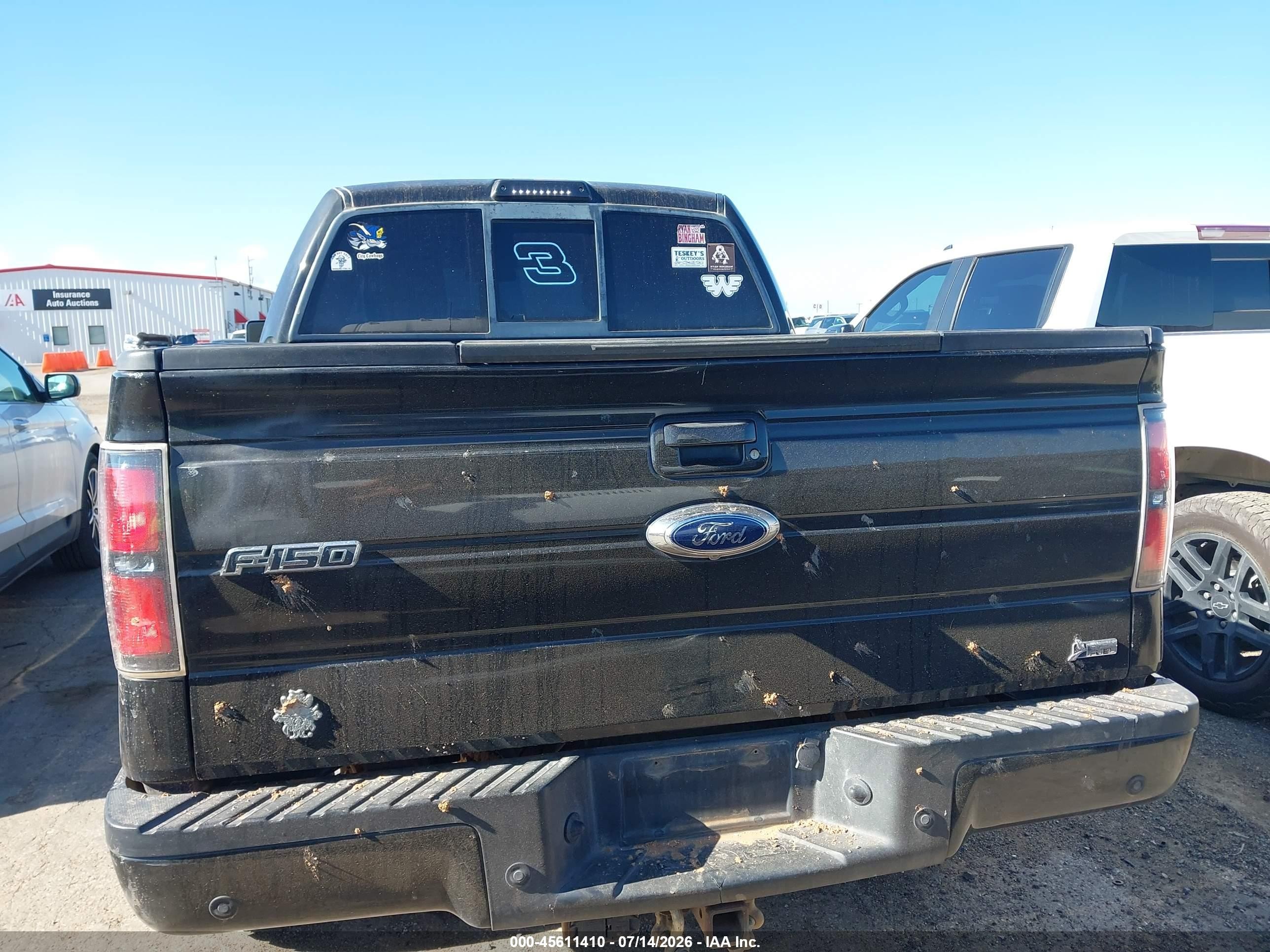 2010 Ford F-150 Fx4/harley-davidson/king Ranch/lariat/platinum/xl/xlt Black vin: 1FTFW1EVXAKE32068