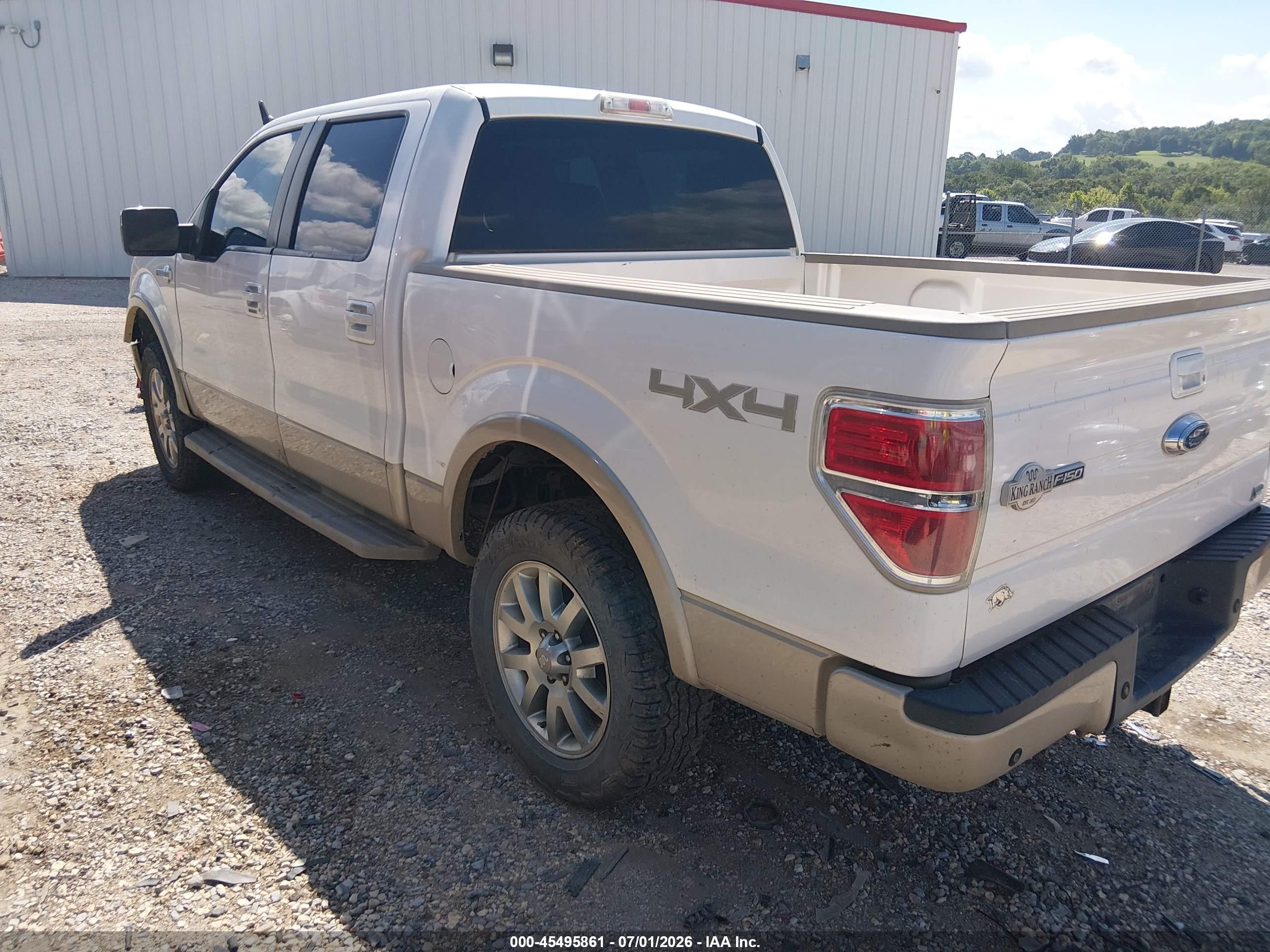 2010 Ford F-150 Fx4/harley-davidson/king Ranch/lariat/platinum/xl/xlt Белый vin: 1FTFW1EVXAKE36167