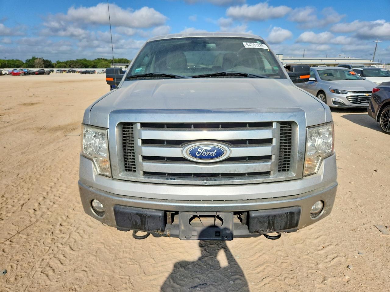 2010 Ford F150 Supercrew Silver vin: 1FTFW1EVXAKE80573
