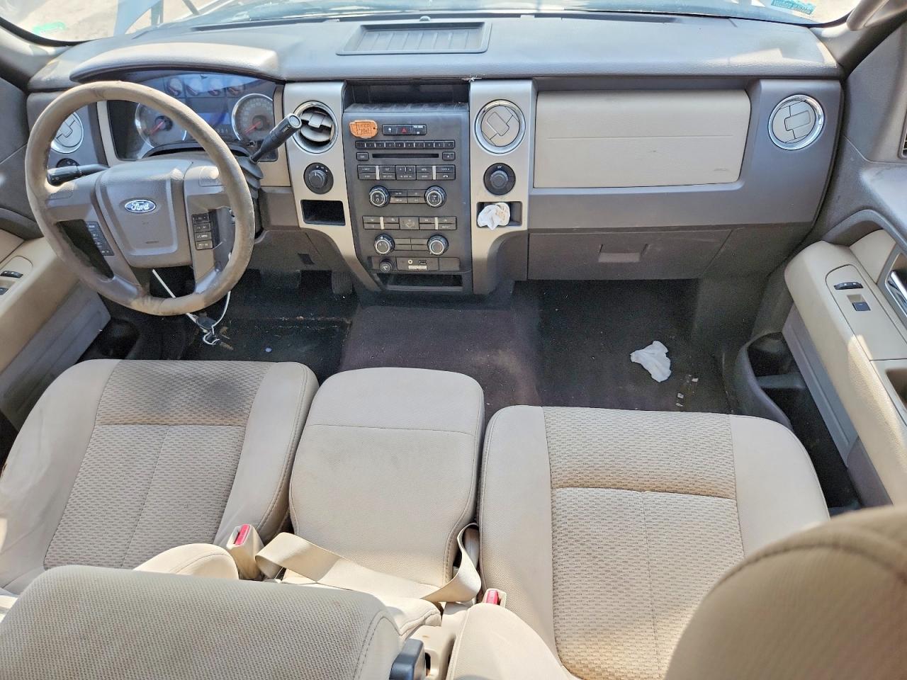 2010 Ford F150 Supercrew Silver vin: 1FTFW1EVXAKE80573