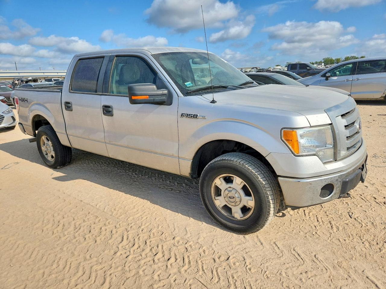 2010 Ford F150 Supercrew Silver vin: 1FTFW1EVXAKE80573