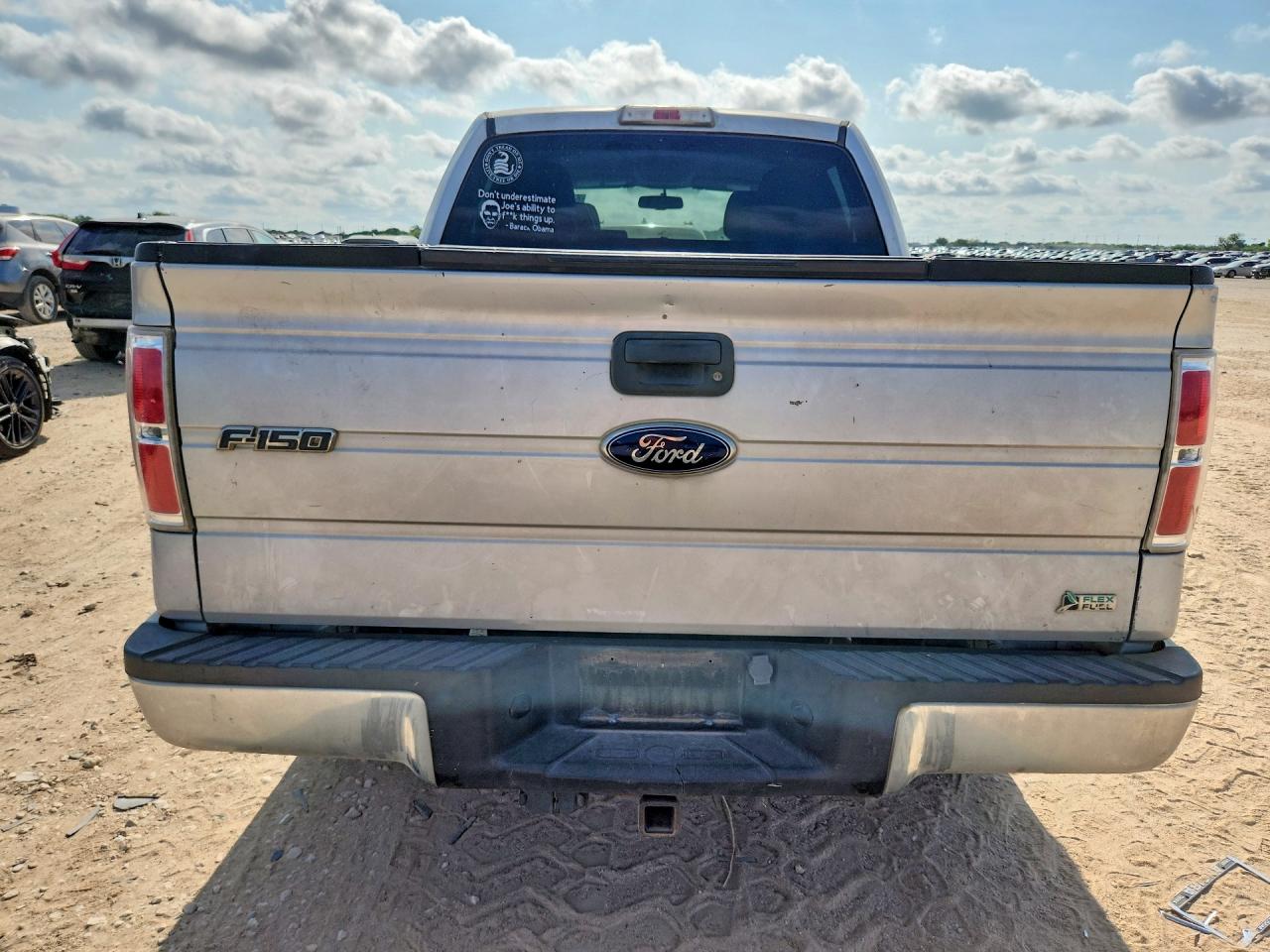 2010 Ford F150 Supercrew Silver vin: 1FTFW1EVXAKE80573