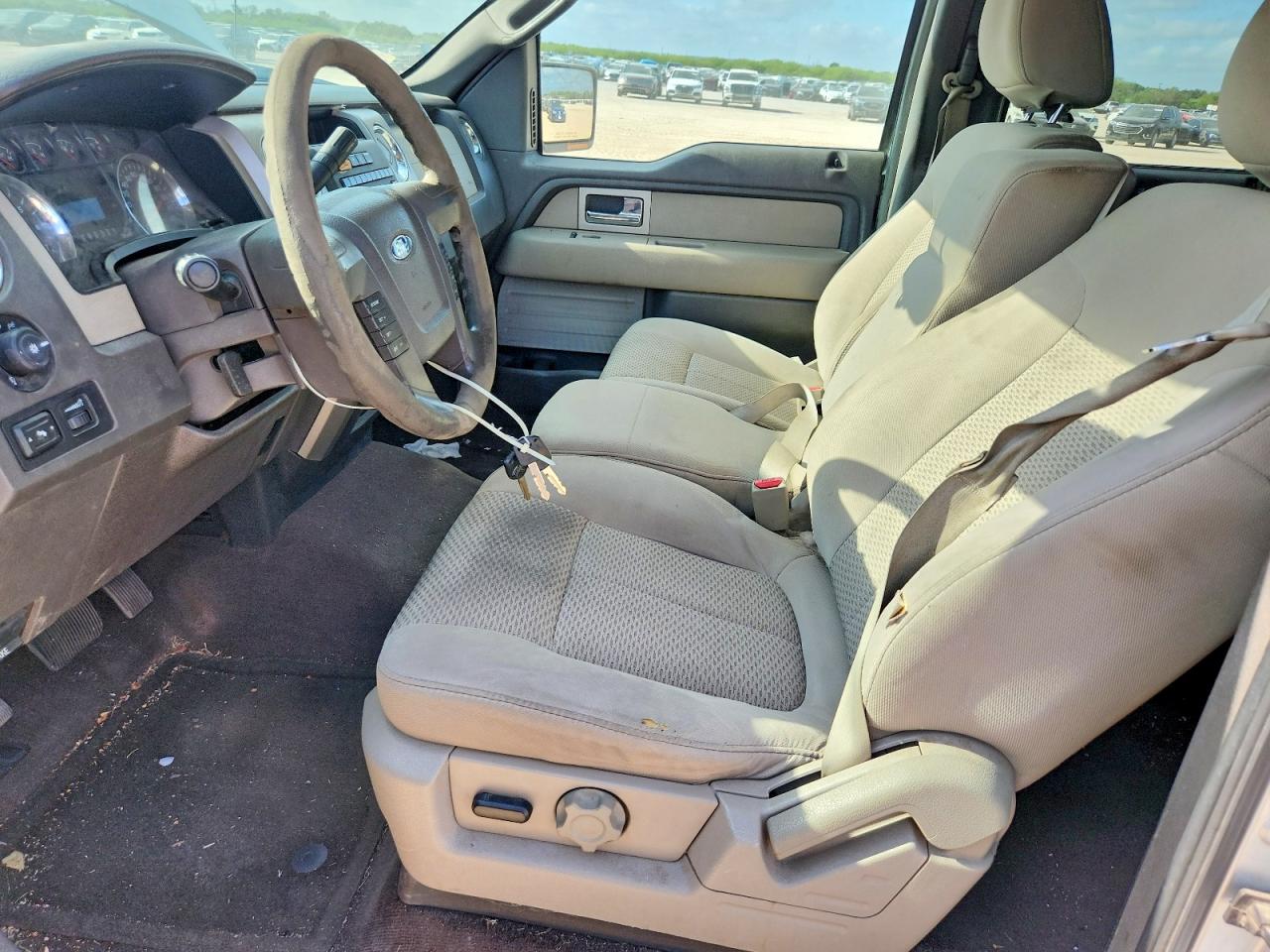 2010 Ford F150 Supercrew Silver vin: 1FTFW1EVXAKE80573