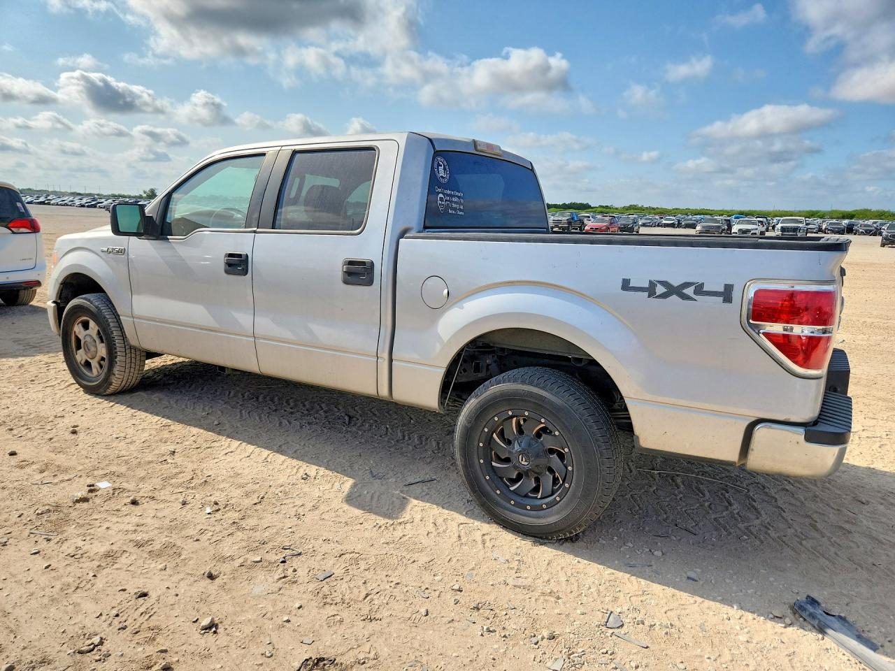 2010 Ford F150 Supercrew Silver vin: 1FTFW1EVXAKE80573