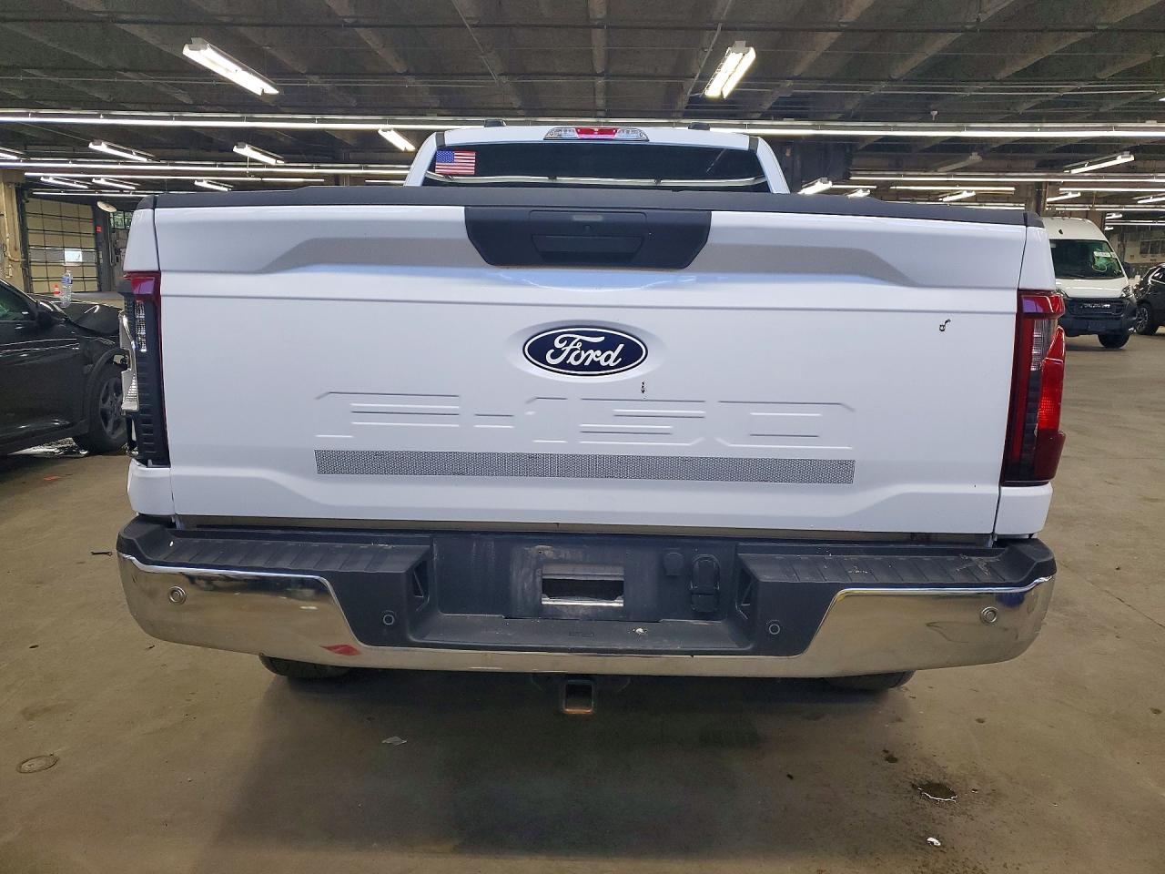 2024 Ford F150 Xl White vin: 1FTFW1L86RKF13884