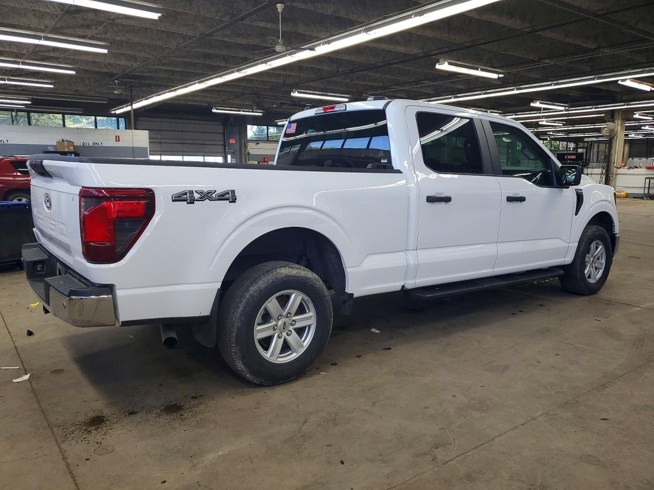 2024 Ford F150 Xl White vin: 1FTFW1L86RKF13884