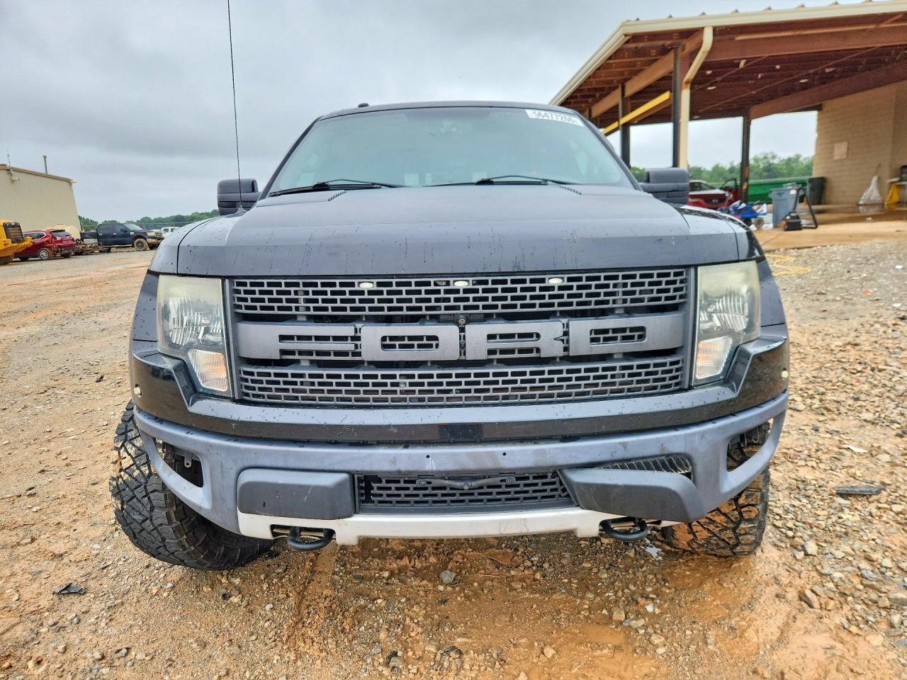 2012 Ford F150 Svt Raptor Черный vin: 1FTFW1R60CFB91040