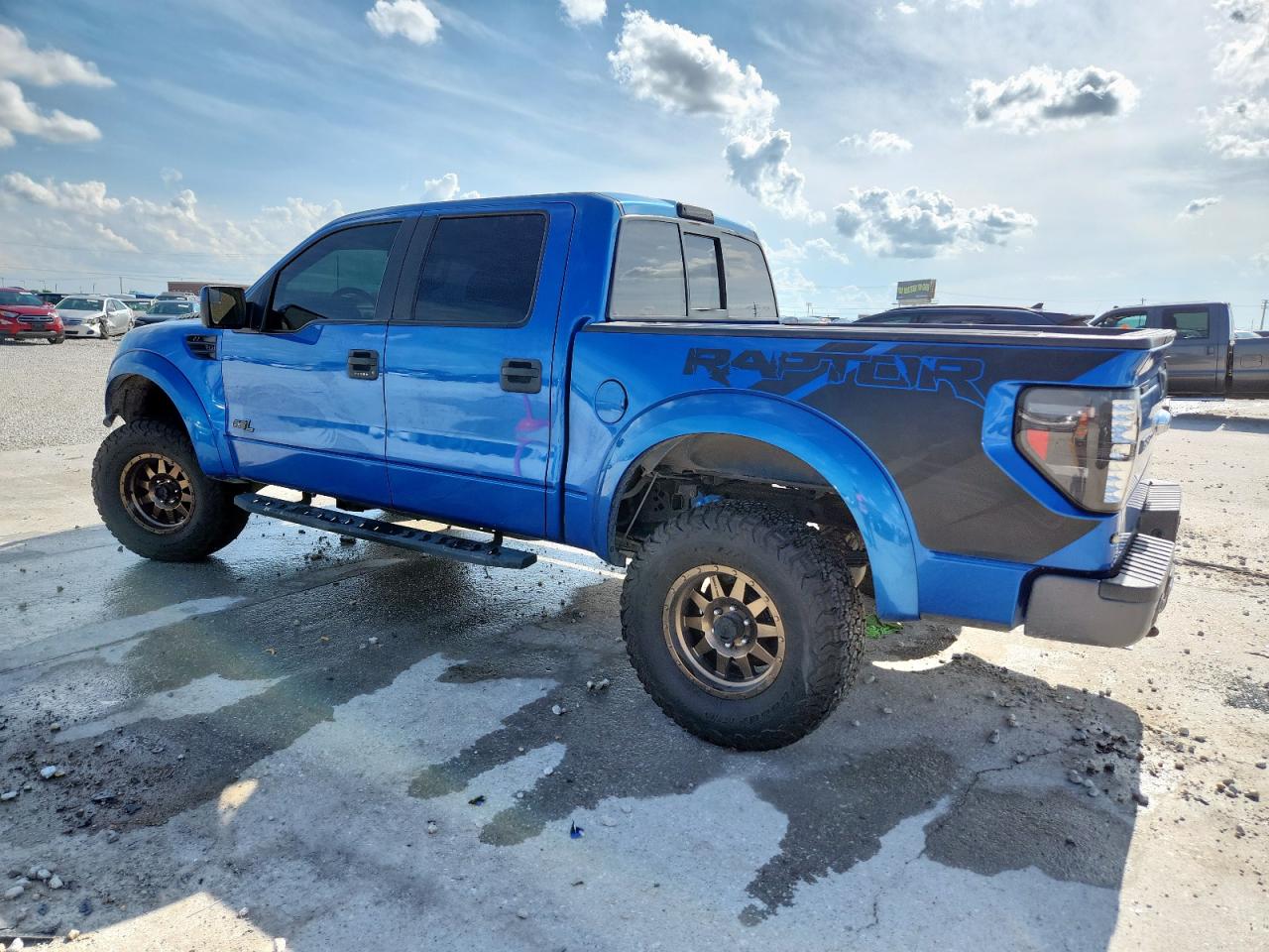 2012 Ford F150 Svt Raptor Blue vin: 1FTFW1R60CFC08841