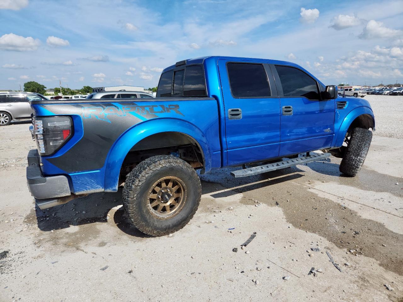 2012 Ford F150 Svt Raptor Blue vin: 1FTFW1R60CFC08841