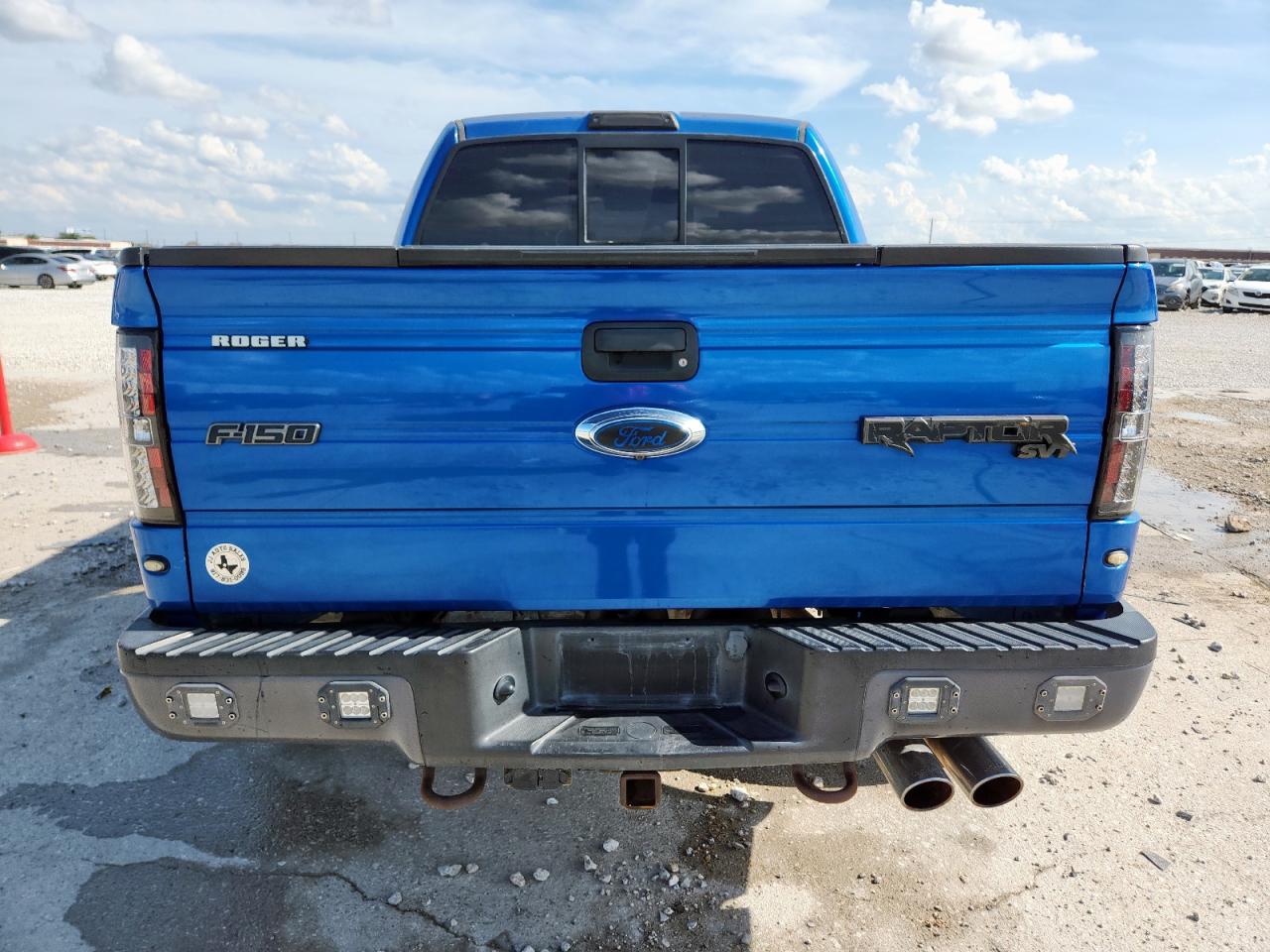 2012 Ford F150 Svt Raptor Blue vin: 1FTFW1R60CFC08841