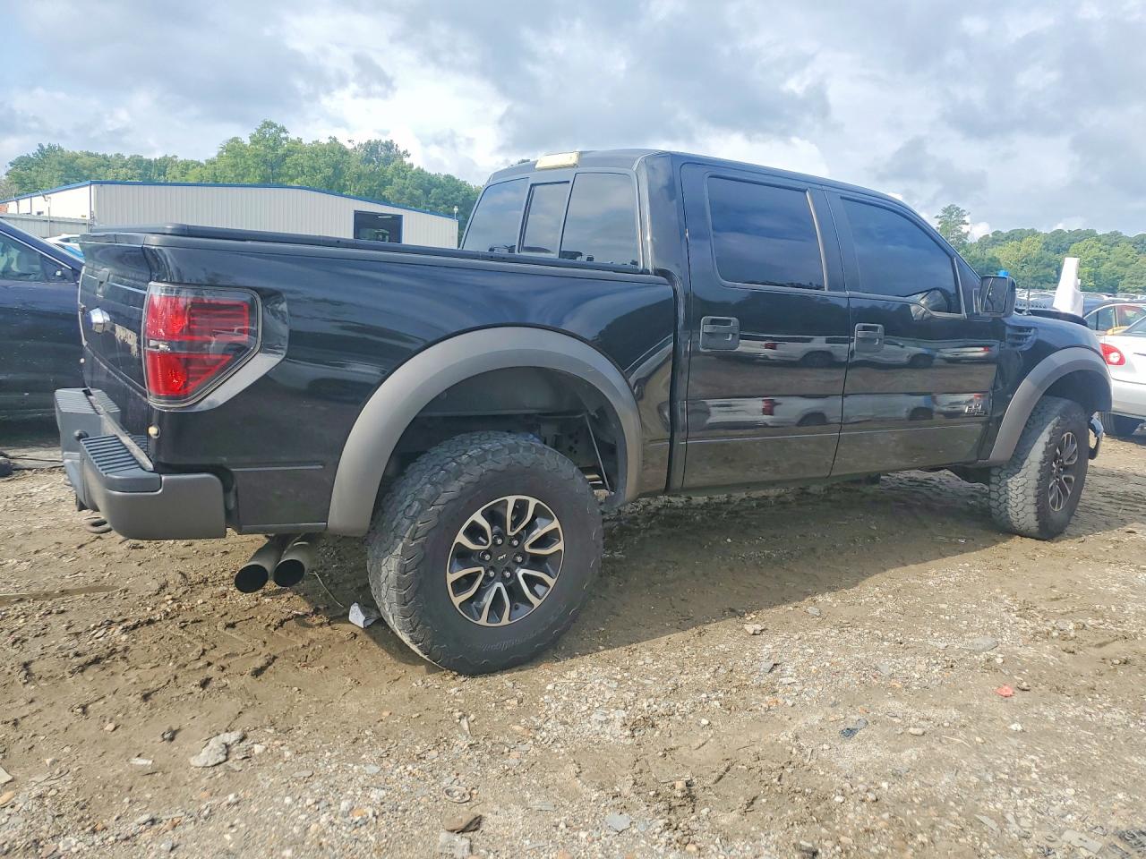 2012 Ford F150 Svt Raptor Черный vin: 1FTFW1R60CFC17314