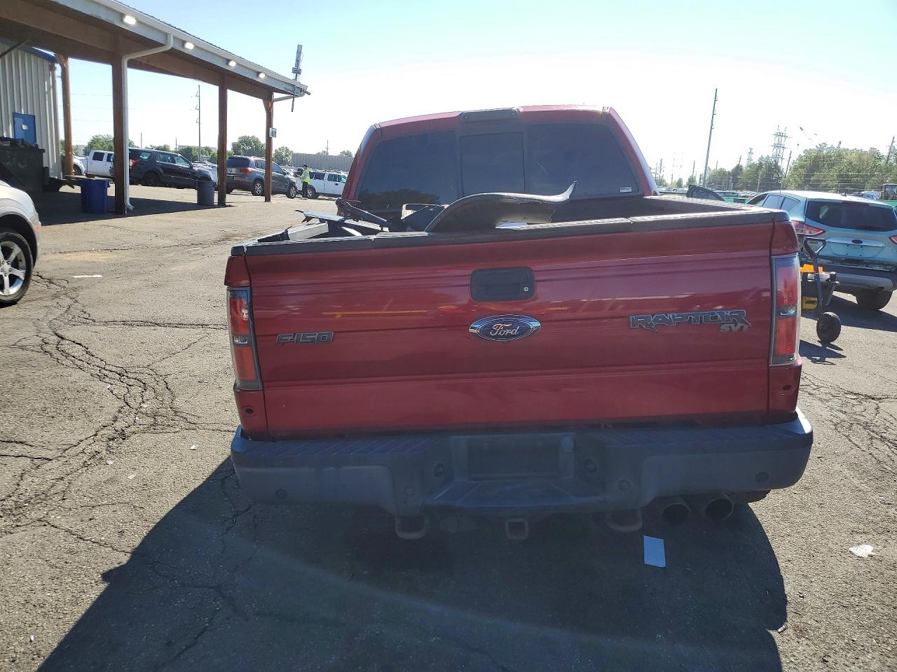 2014 Ford F150 Svt Raptor Burgundy vin: 1FTFW1R60EFC93800