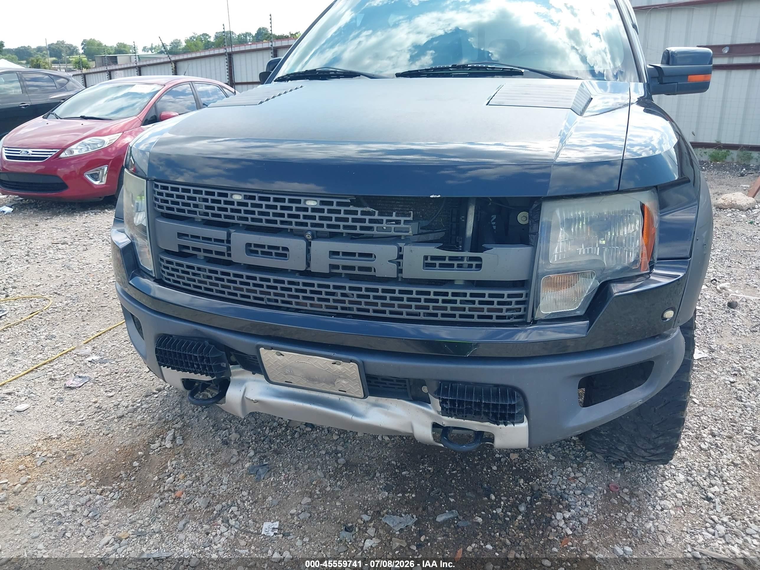 2012 Ford F-150 Svt Raptor Black vin: 1FTFW1R61CFB32546