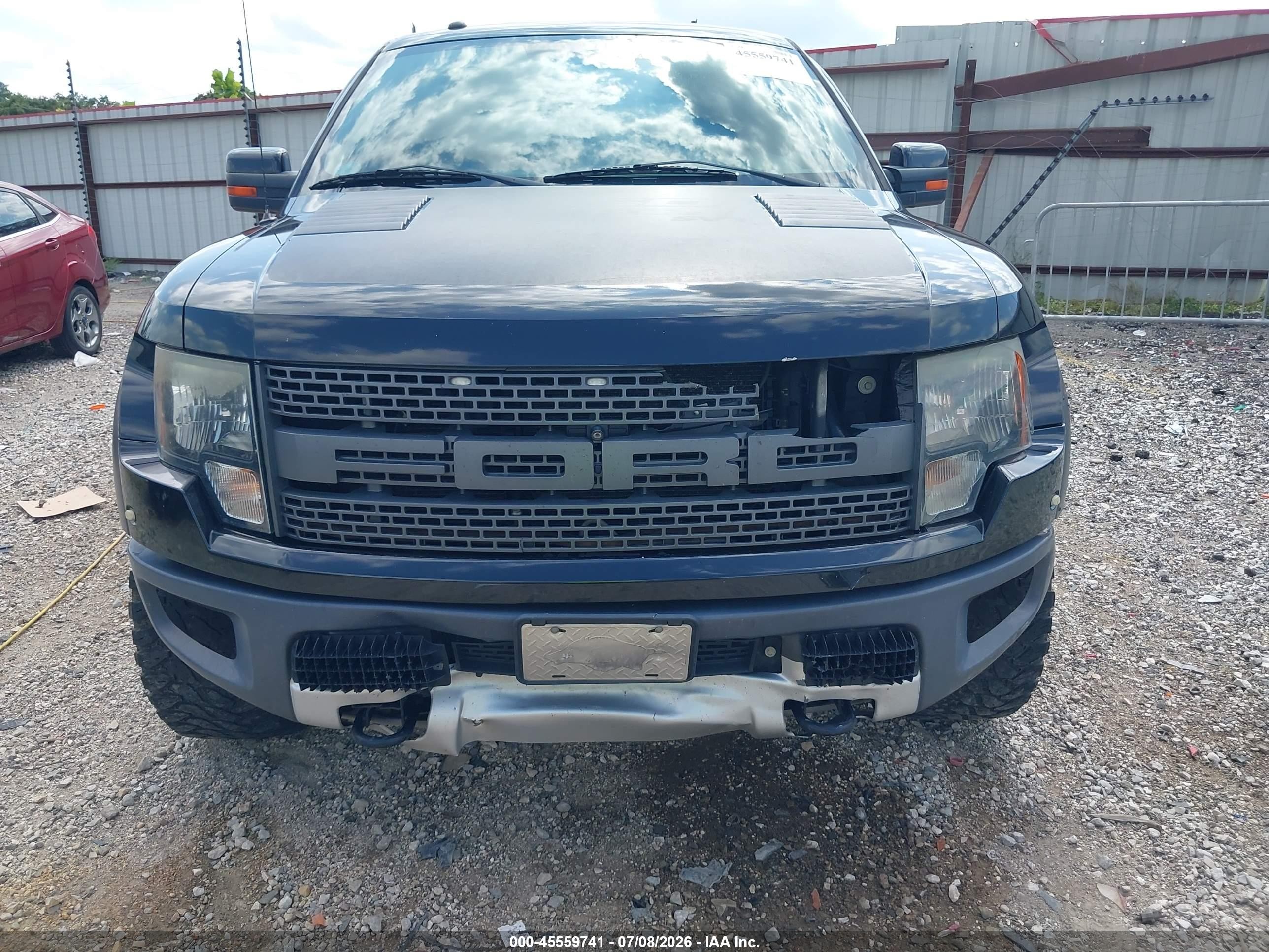 2012 Ford F-150 Svt Raptor Black vin: 1FTFW1R61CFB32546